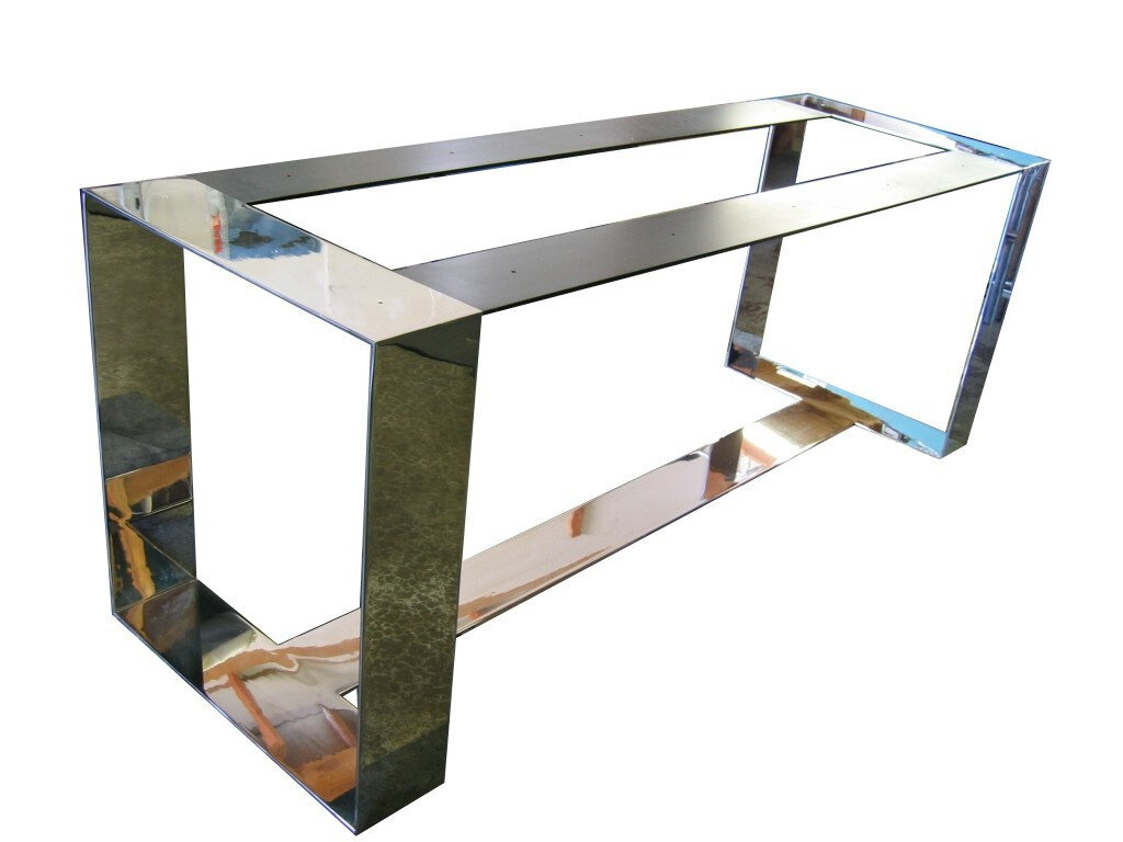 Stainless Steel Dining Table Base #2