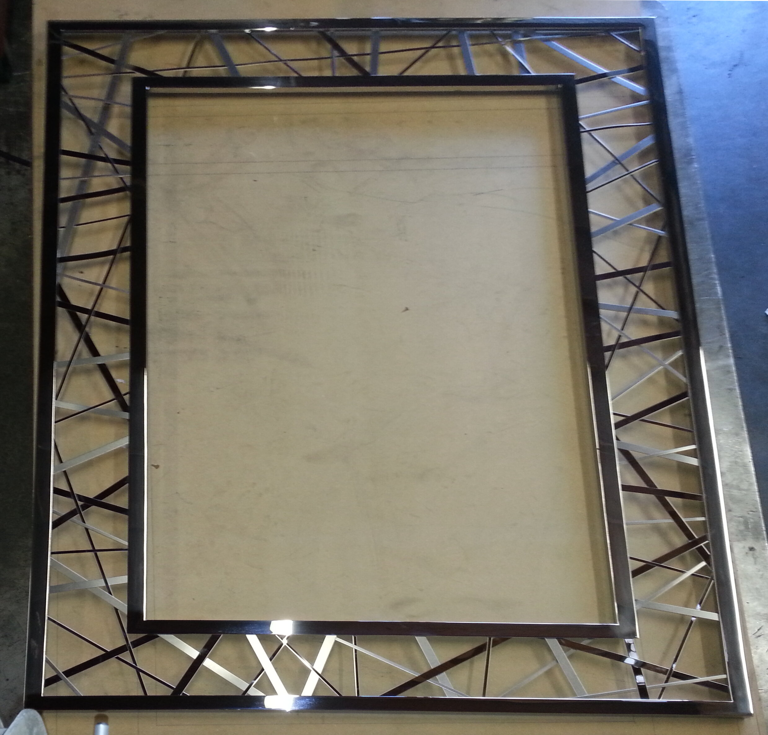 Custom Stainless Steel Mirror Frame