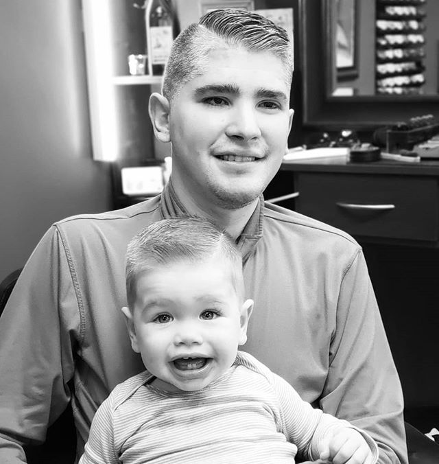 Like father like son... The Barbers Edge Barbershop book your next appointment at Thebarbersedge.com 
#hairstyle #haircut #hair #freshcuts #barber #barbershop #barbersworld #barbershopconnect #eastcoastbarber #northshorebarber #hairgoals #hairstylist