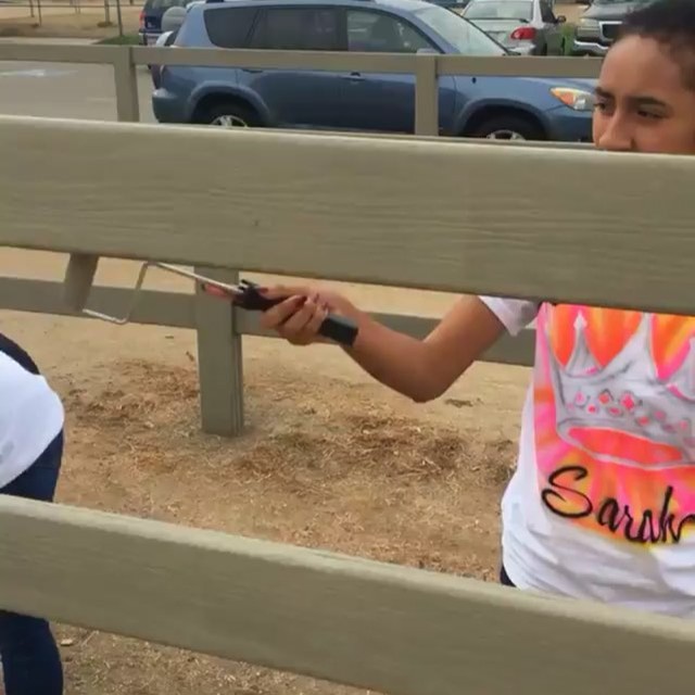 We started off the weekend with a little beautification project...#iveyranchparkassociation needed help painting their horse arenas where they have programs for special needs kids and adults.  We were happy to help and we got to visit the resident ho