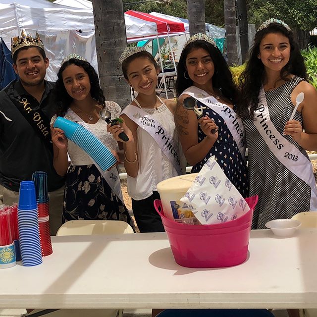 What&rsquo;s better than ice cream when it&rsquo;s hot?  The #vistahistoricalsociety hosted their annual #icecreamsocial and we were happy to help scoop! #cityofvista #vistaca #pageantlife #pageantsisters #mrvista #missvista #missteenvista #missvista