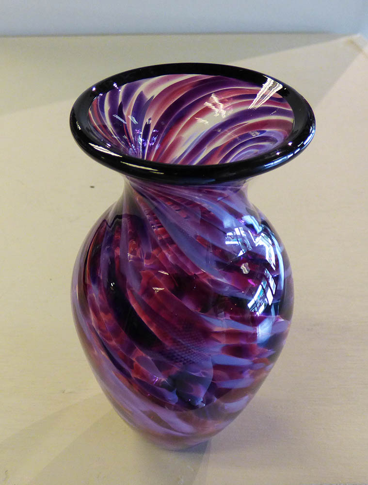 SOLD 15-23960 Albo Vase Ali's Purple 6.75x3 glass.jpg
