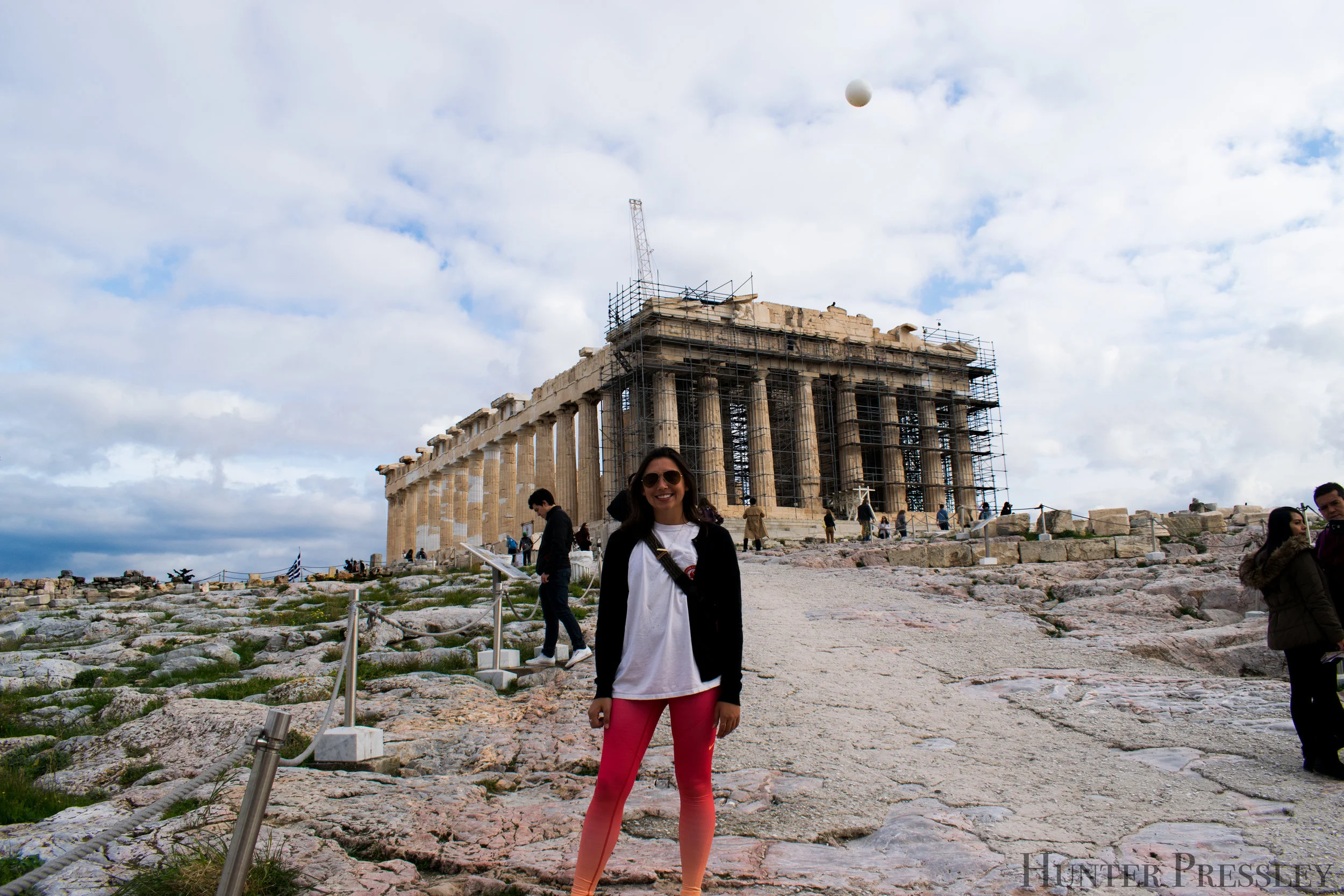 Me at the Parthenon