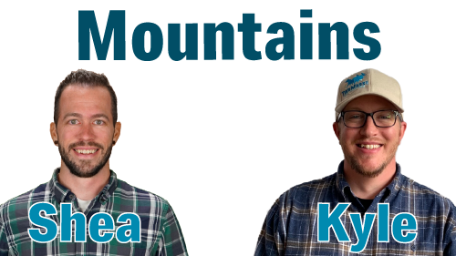 Shea and Kyle are our Mountain Inspectors
