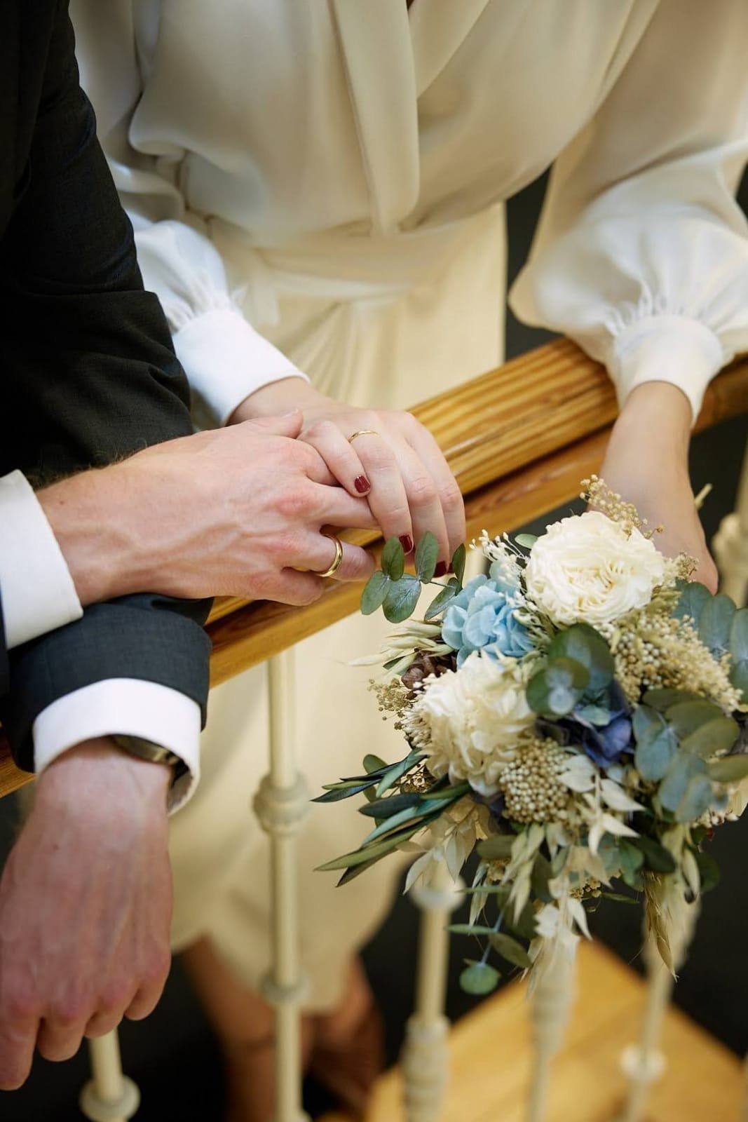Silvestre: Ramo de novia con flores preservadas para bodas