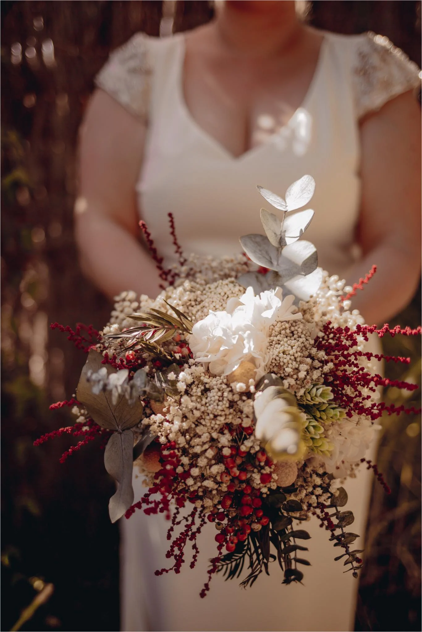 Un ramo silvestre preservado