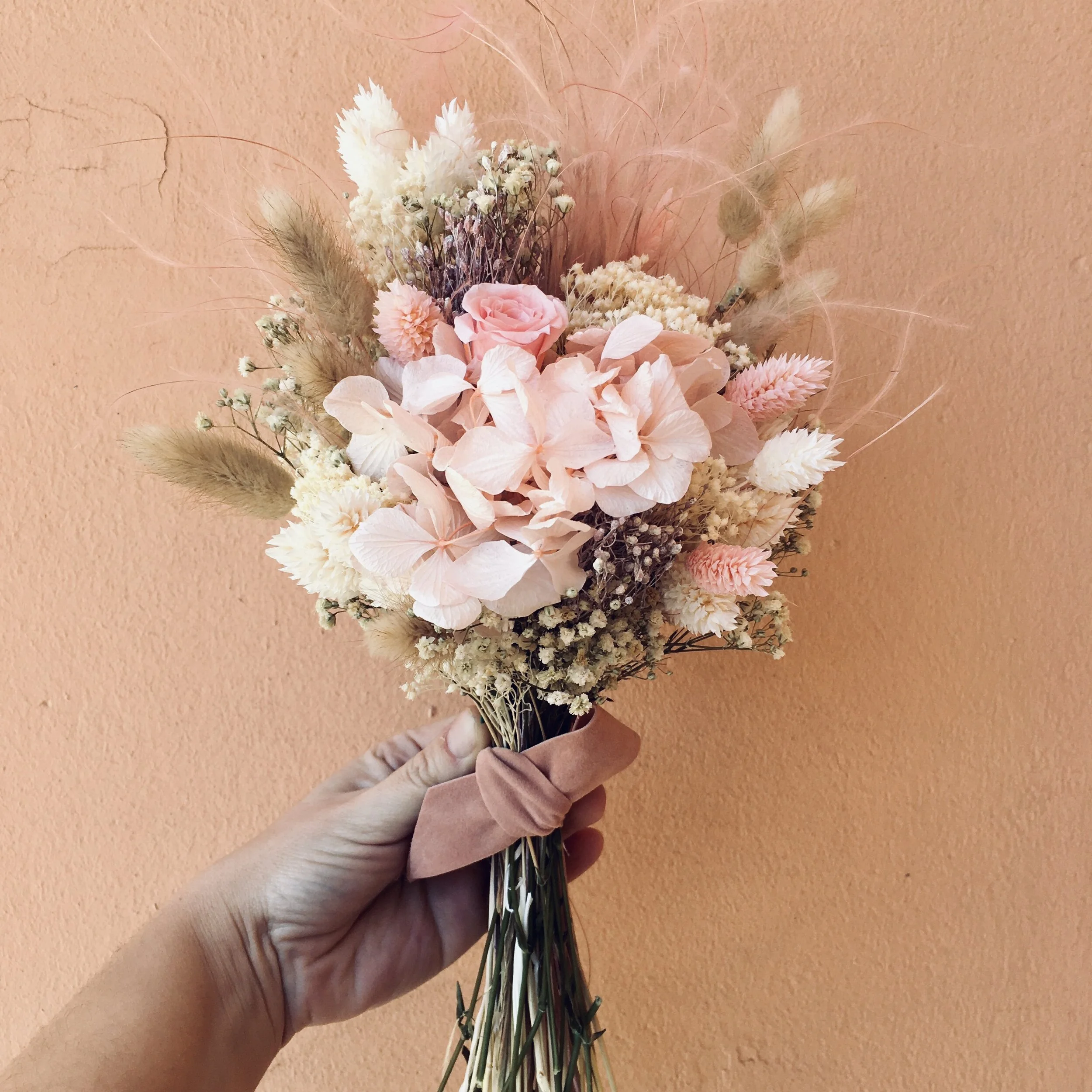 ramos de novia preservados