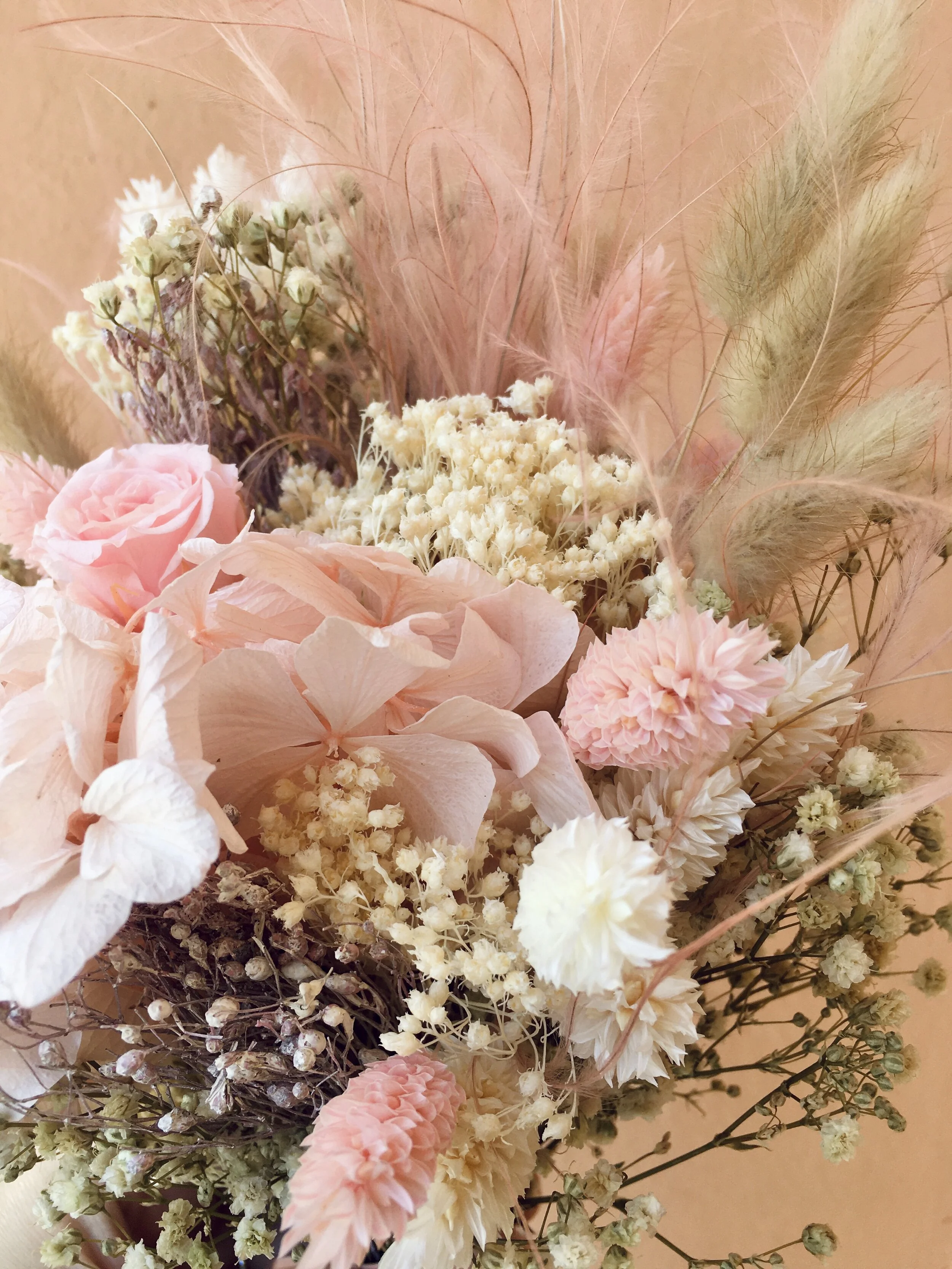 ramos de novia preservados