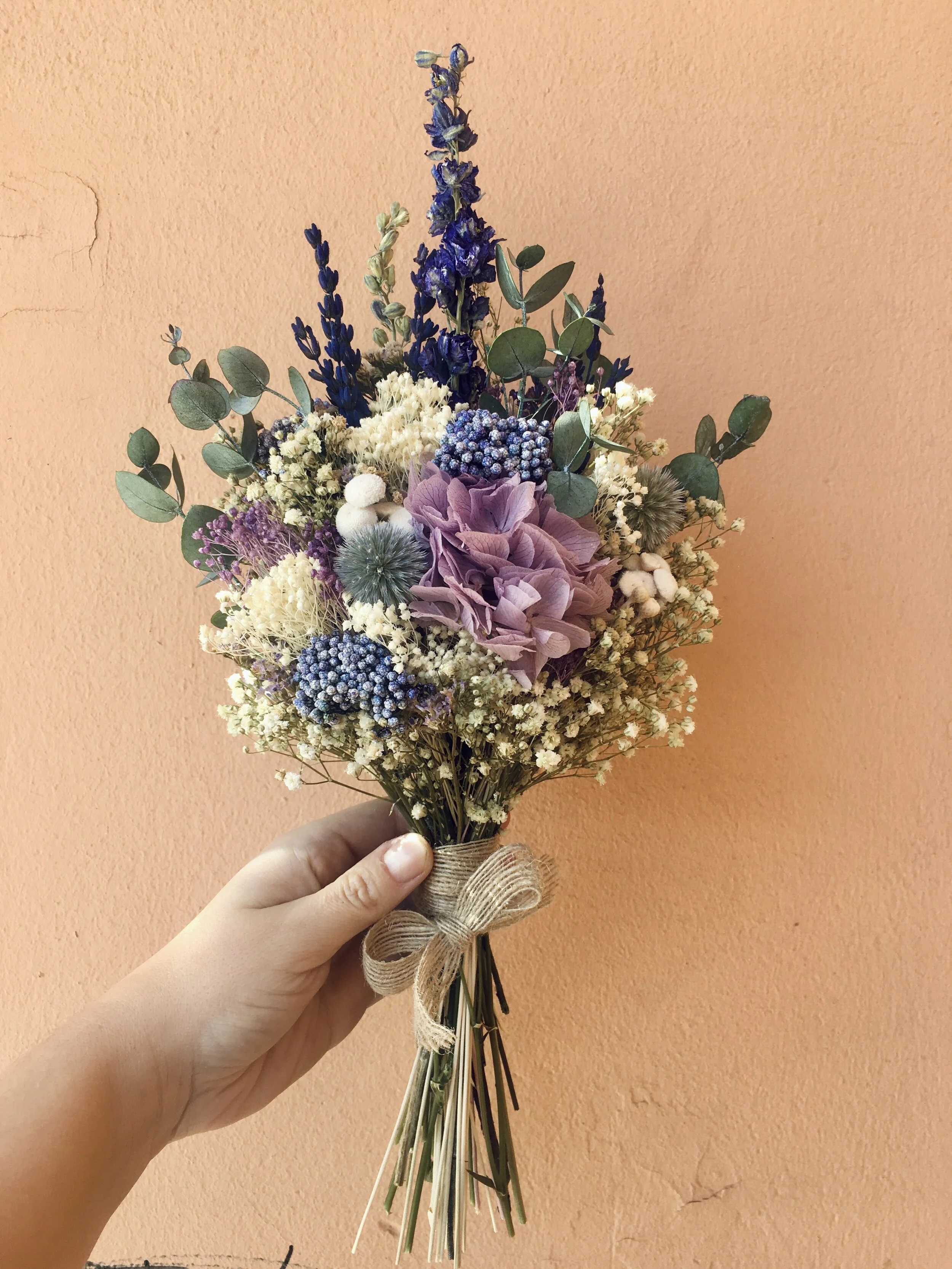 ramos de novia preservados