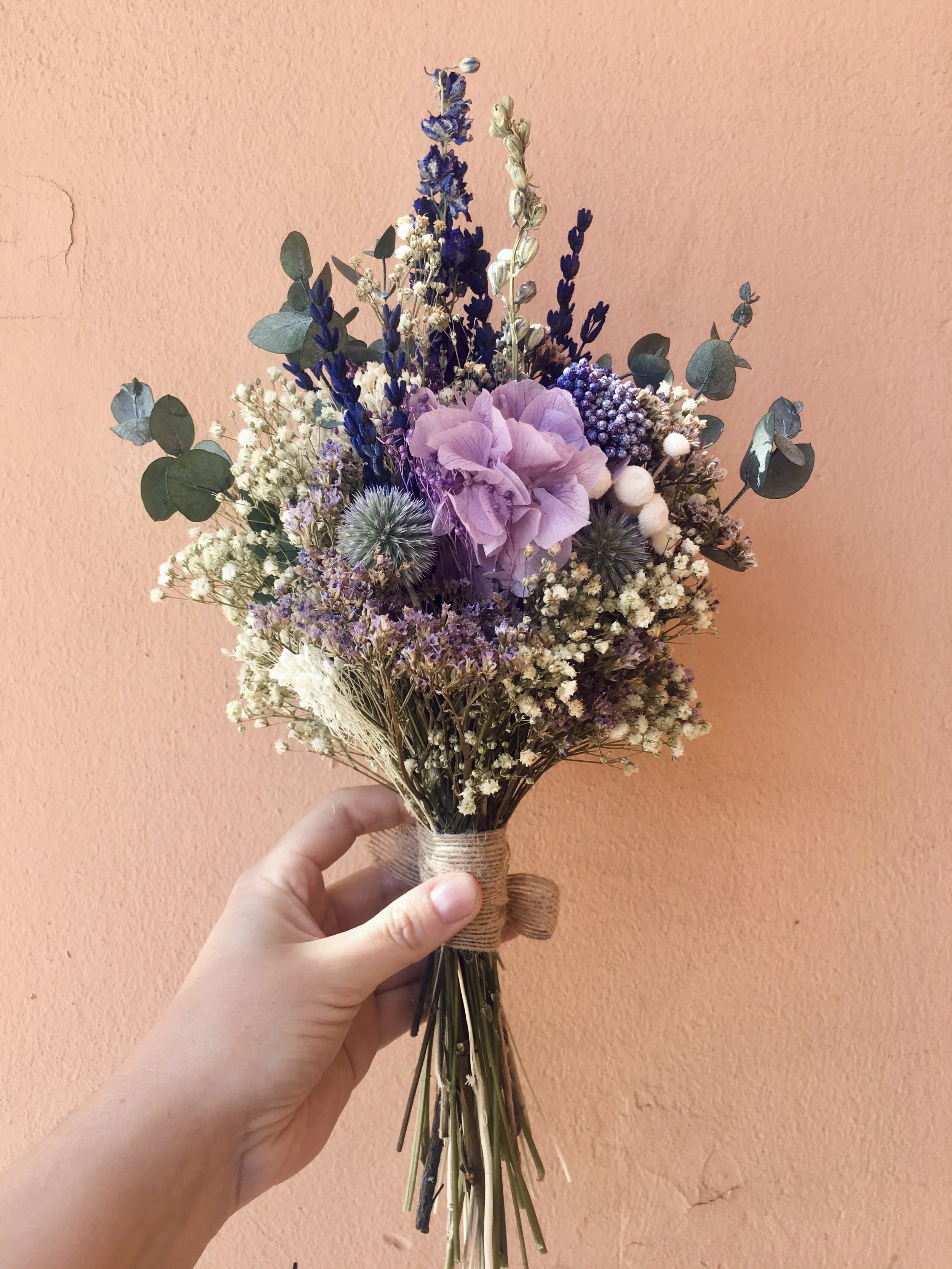 ramos de novia preservados