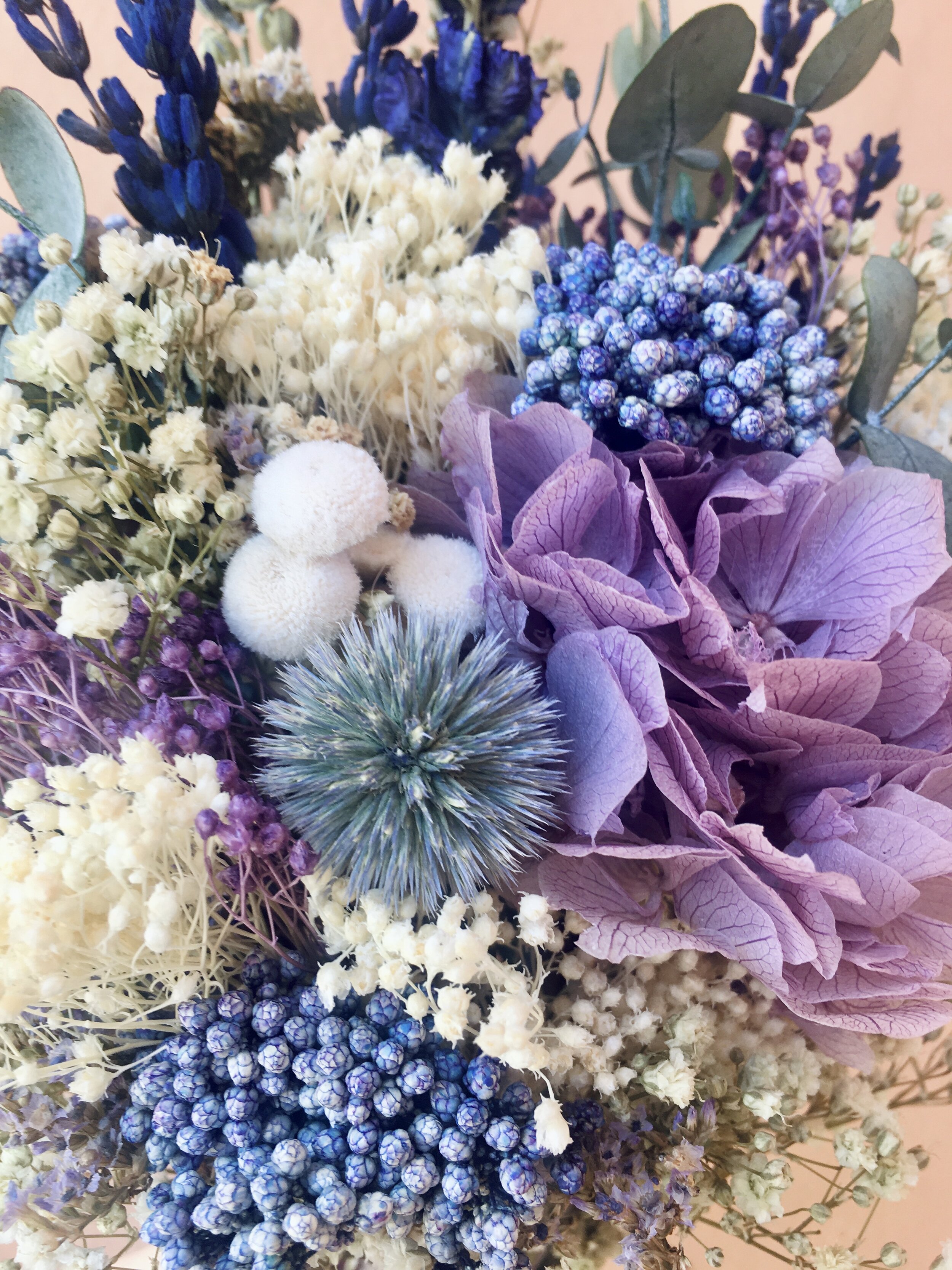 ramos de novia preservados