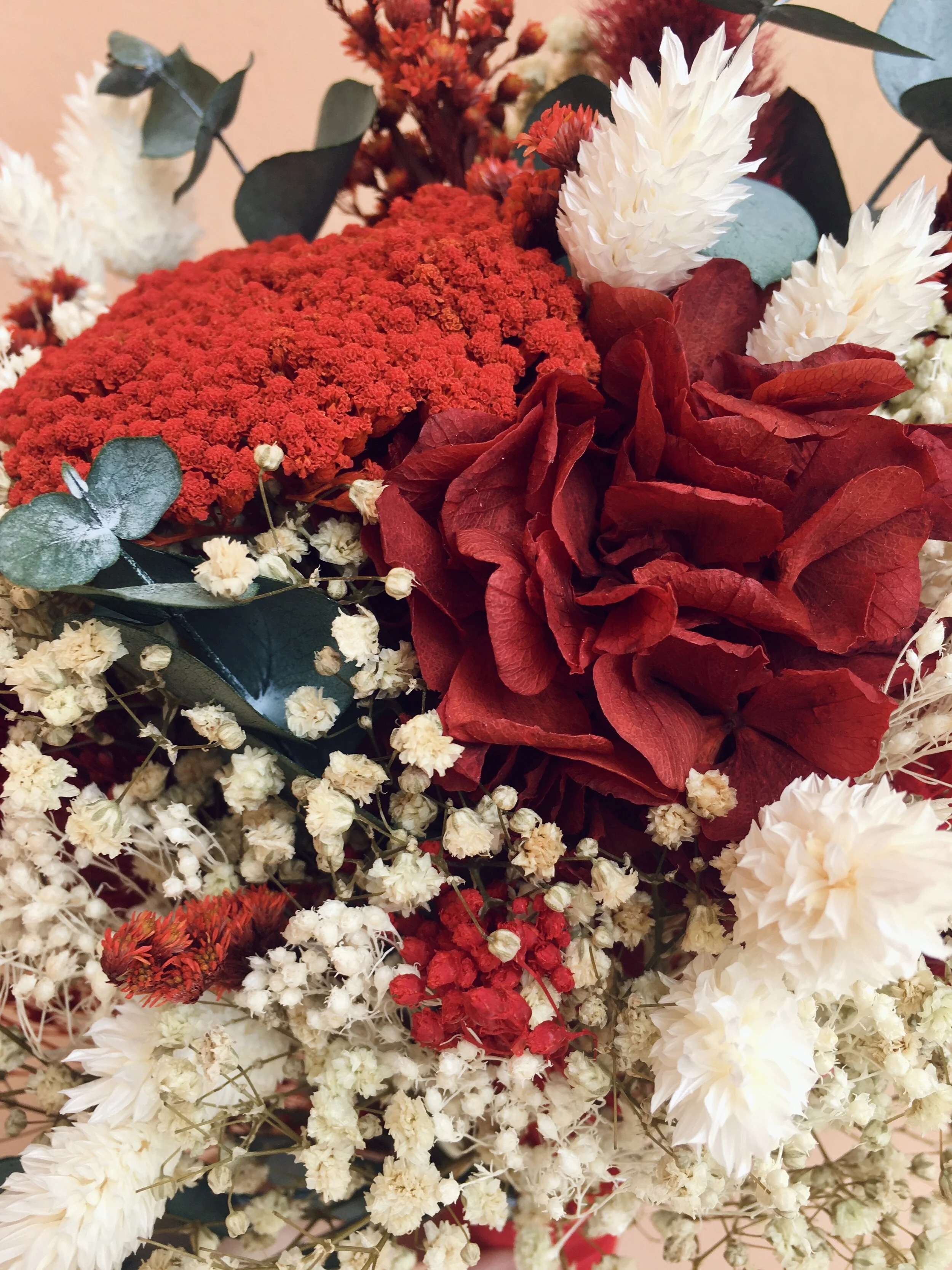 ramos de novia preservados