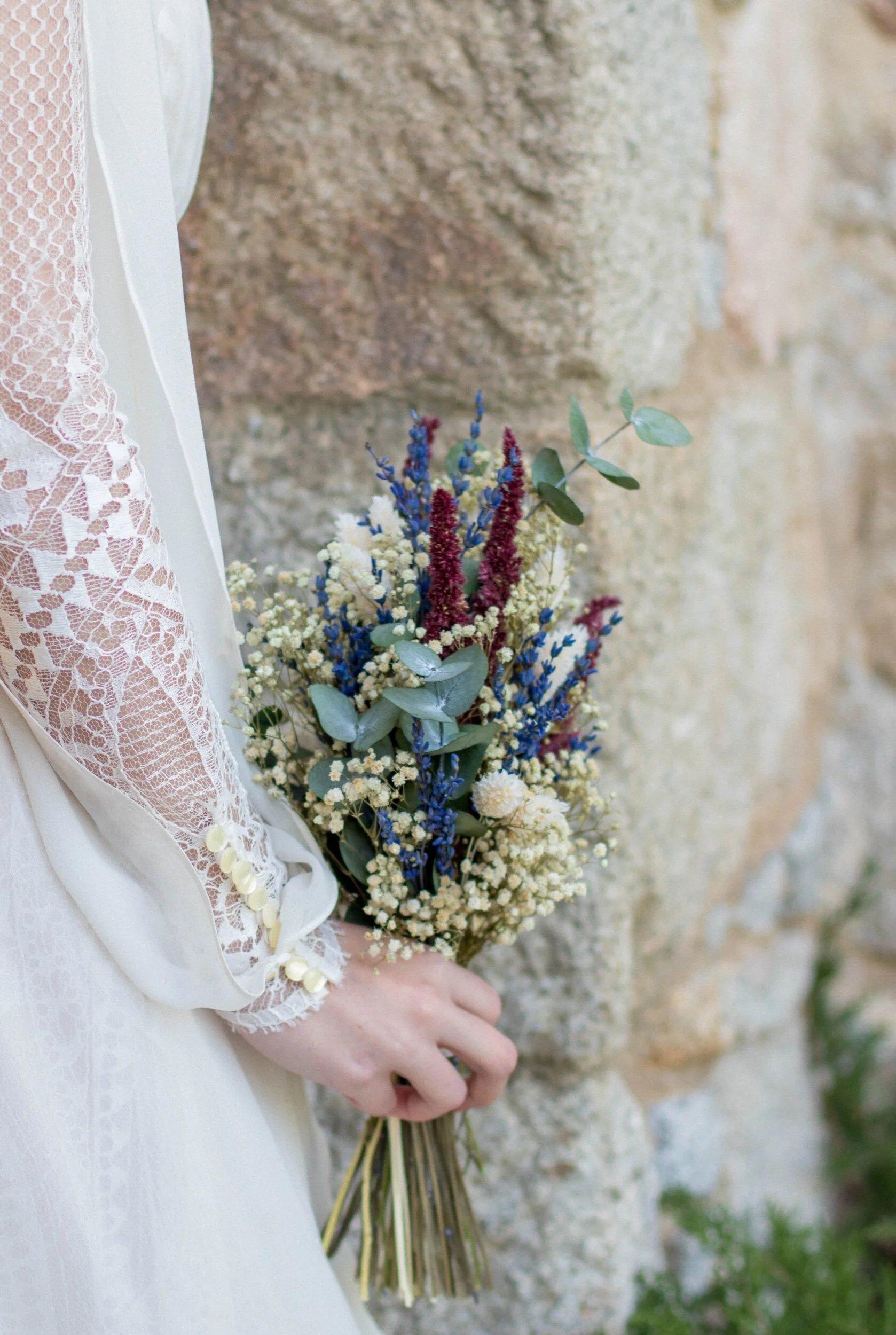 ramo de flores preservadas