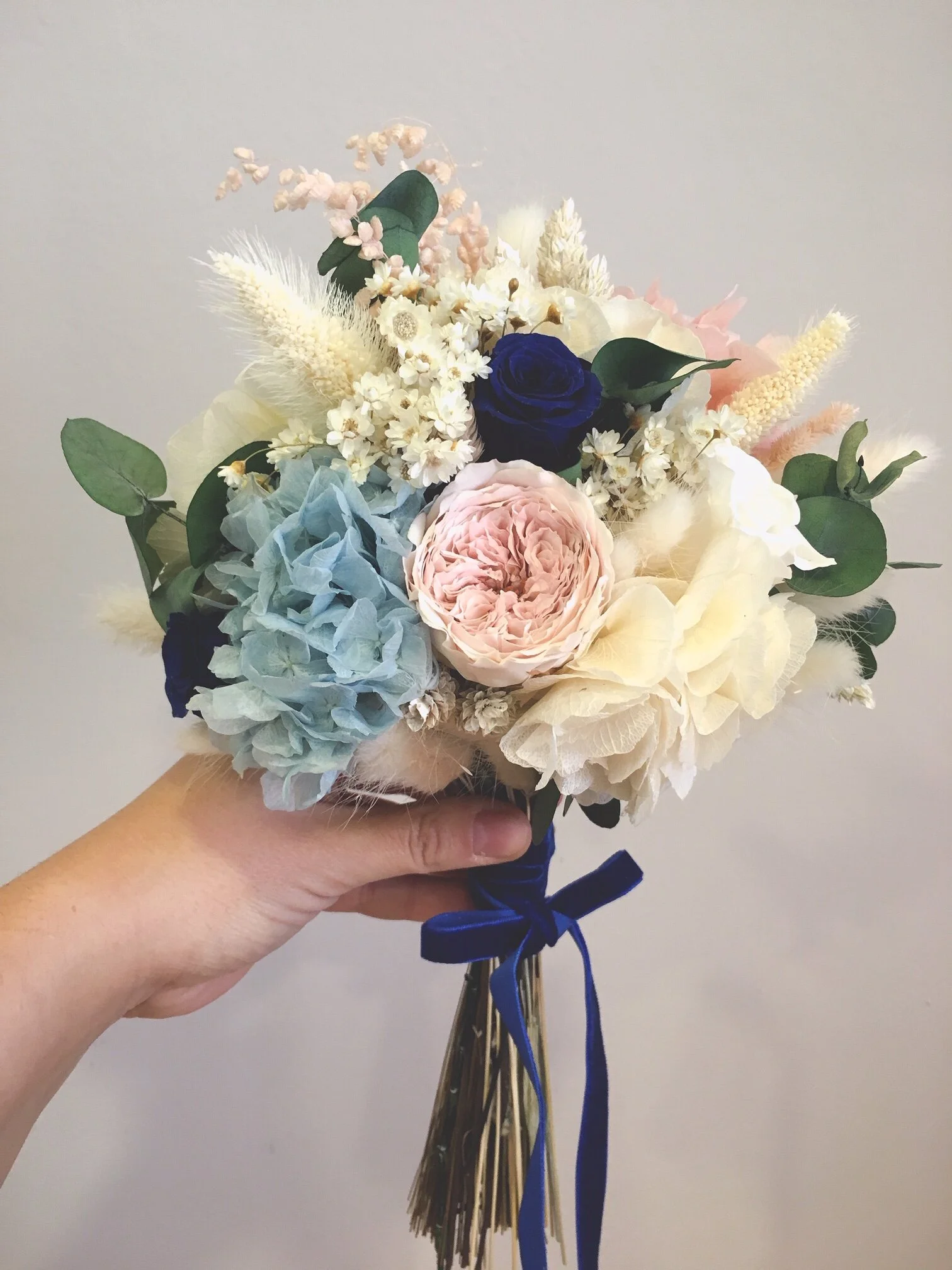 ramos de novia preservados