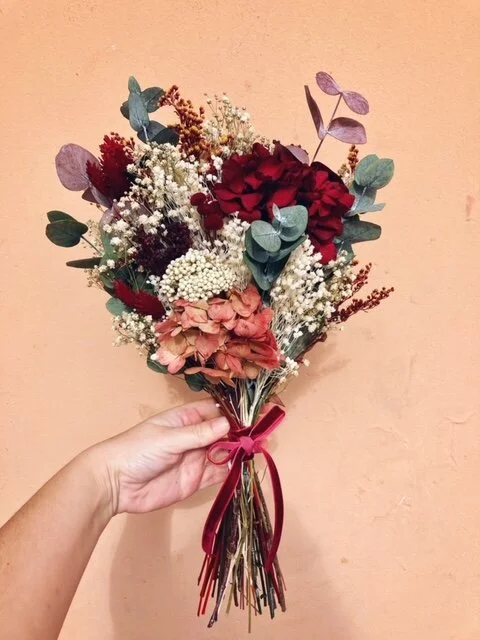 Ramos de novia silvestres preservados