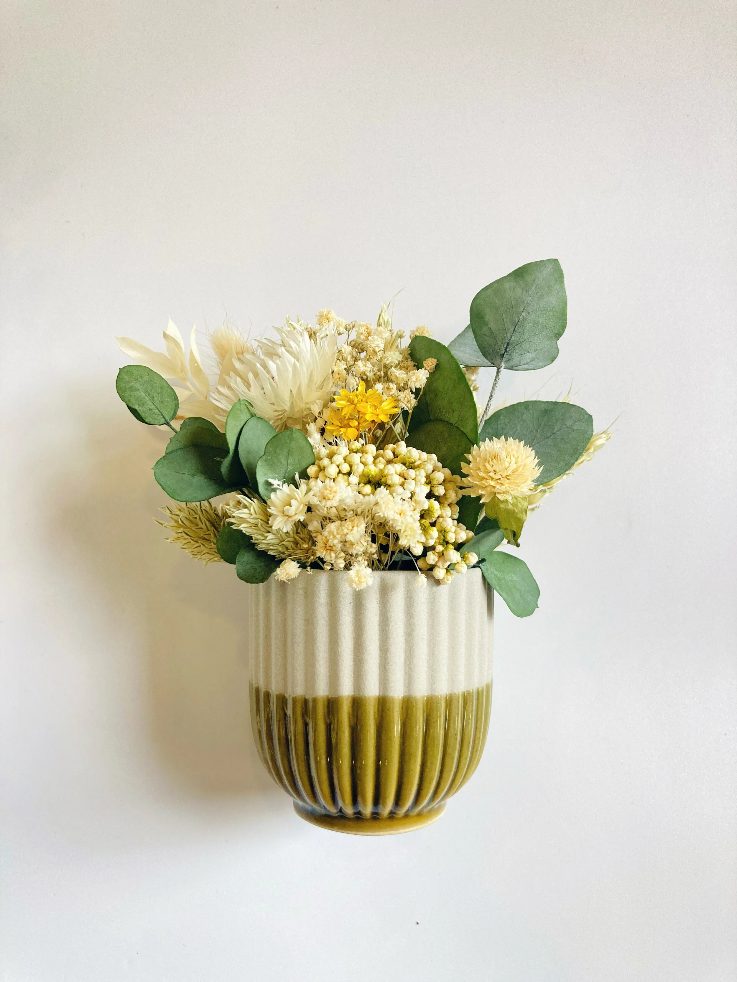 centros de flores preservadas