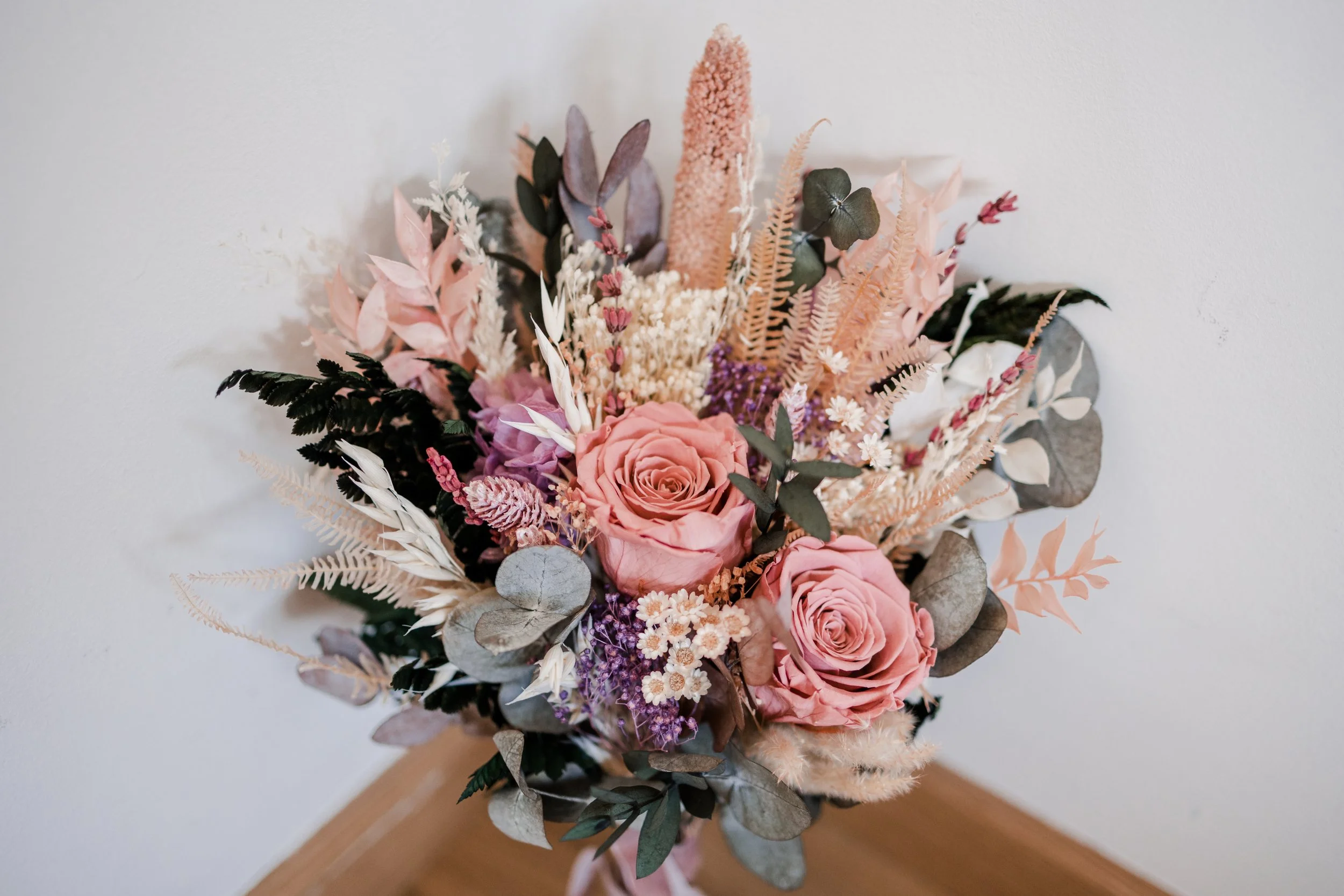 ramos flores preservadas