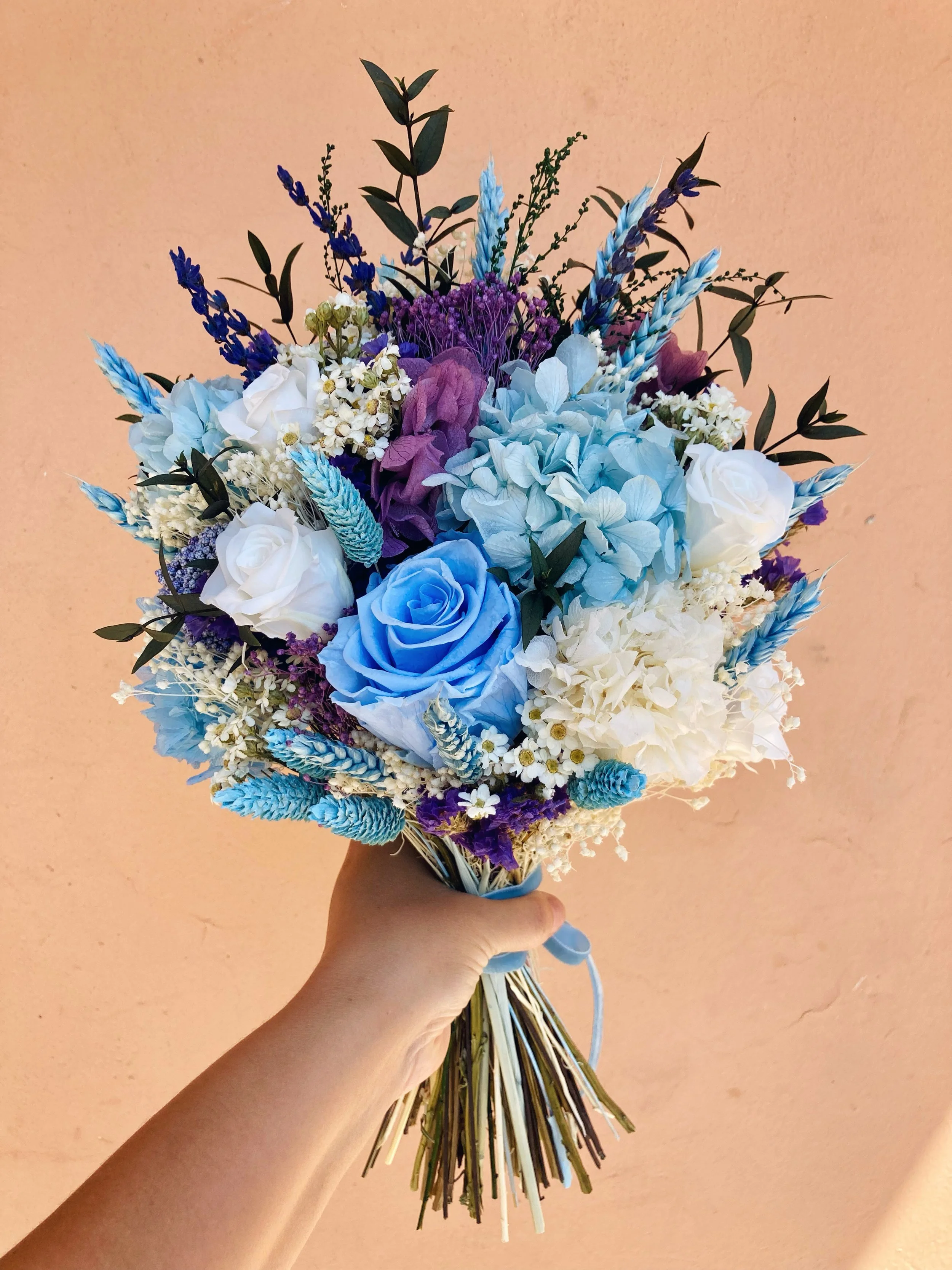 ramos flores preservadas