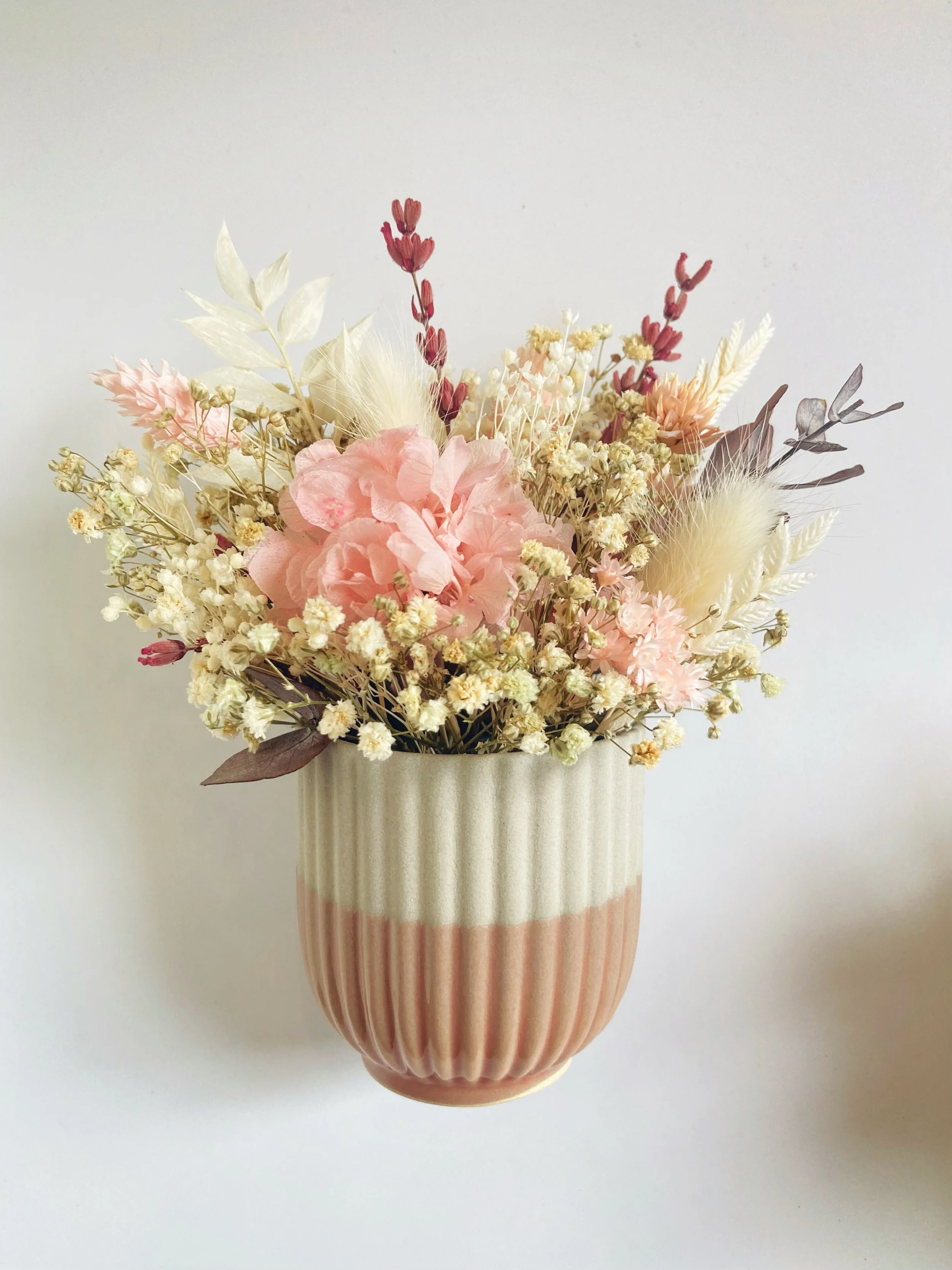 centros de flores preservadas