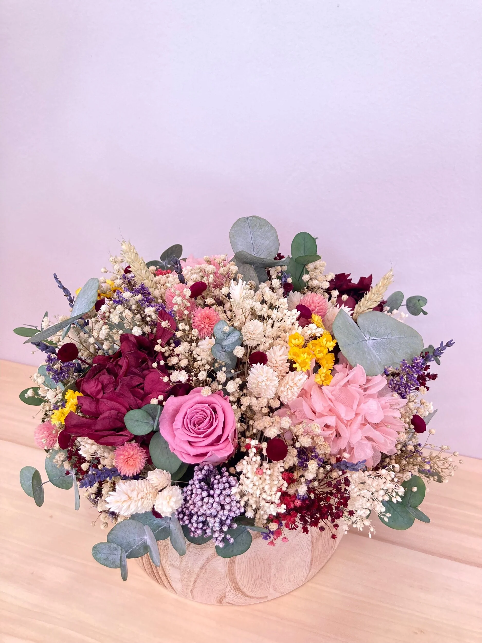 flores preservadas para regalar