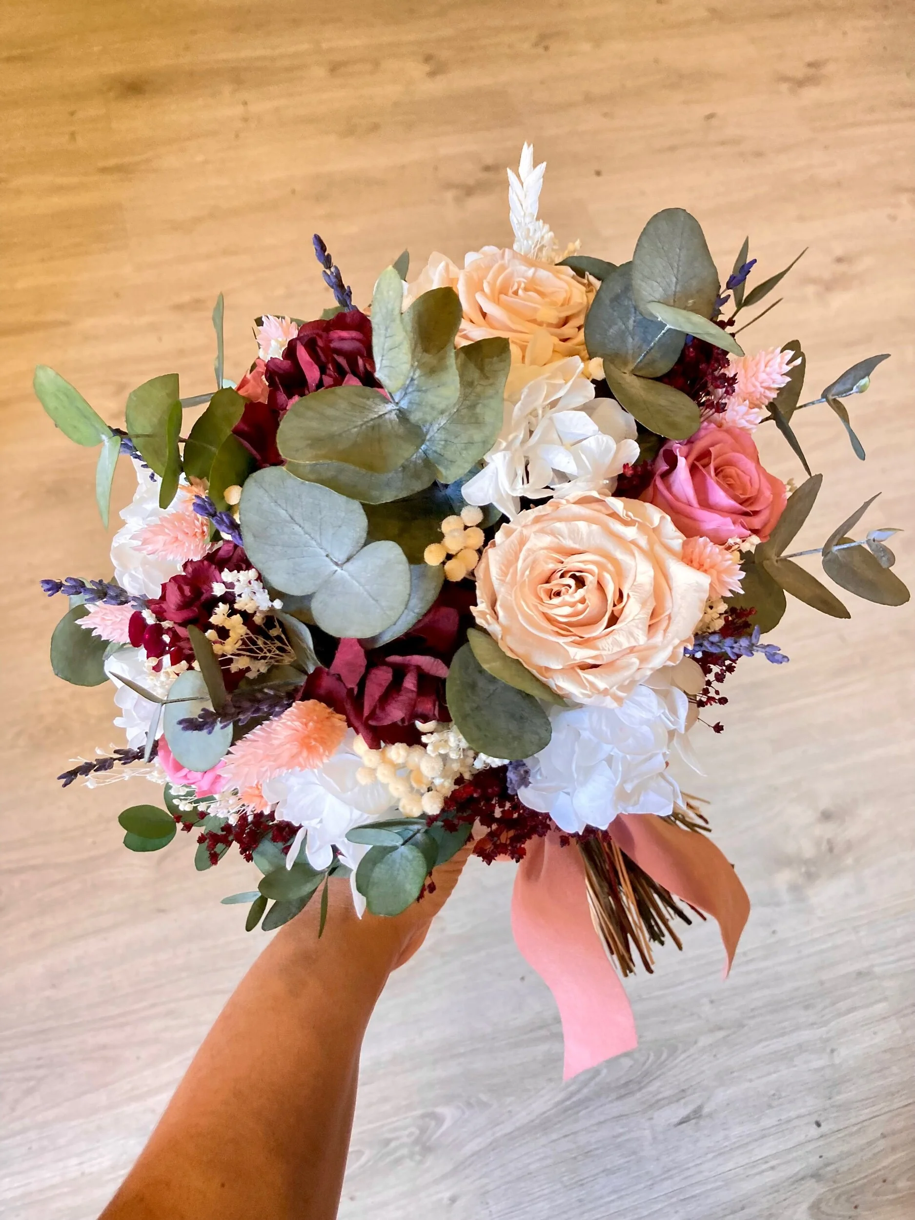 ramos de flores preservadas