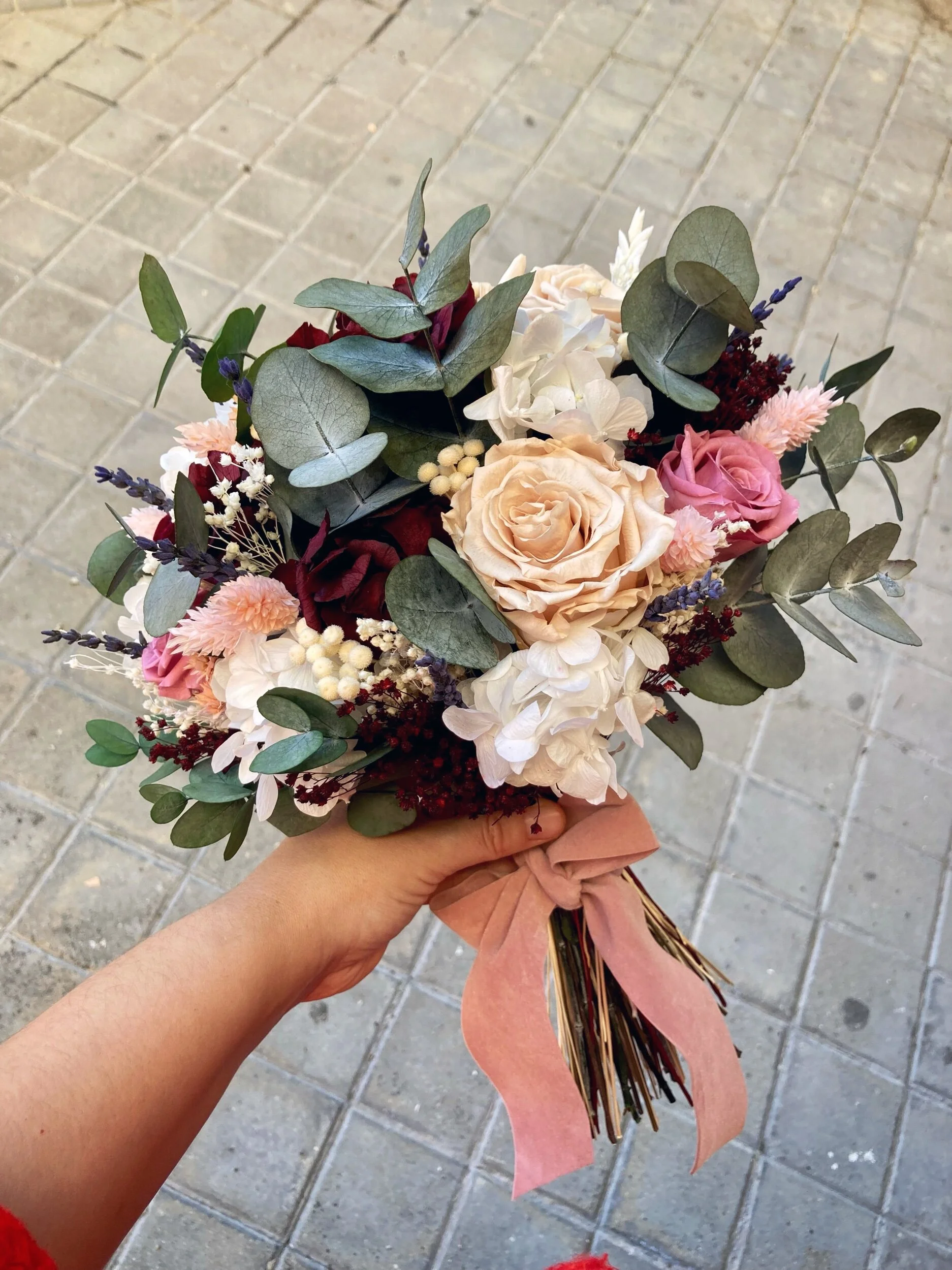 ramos de flores preservadas