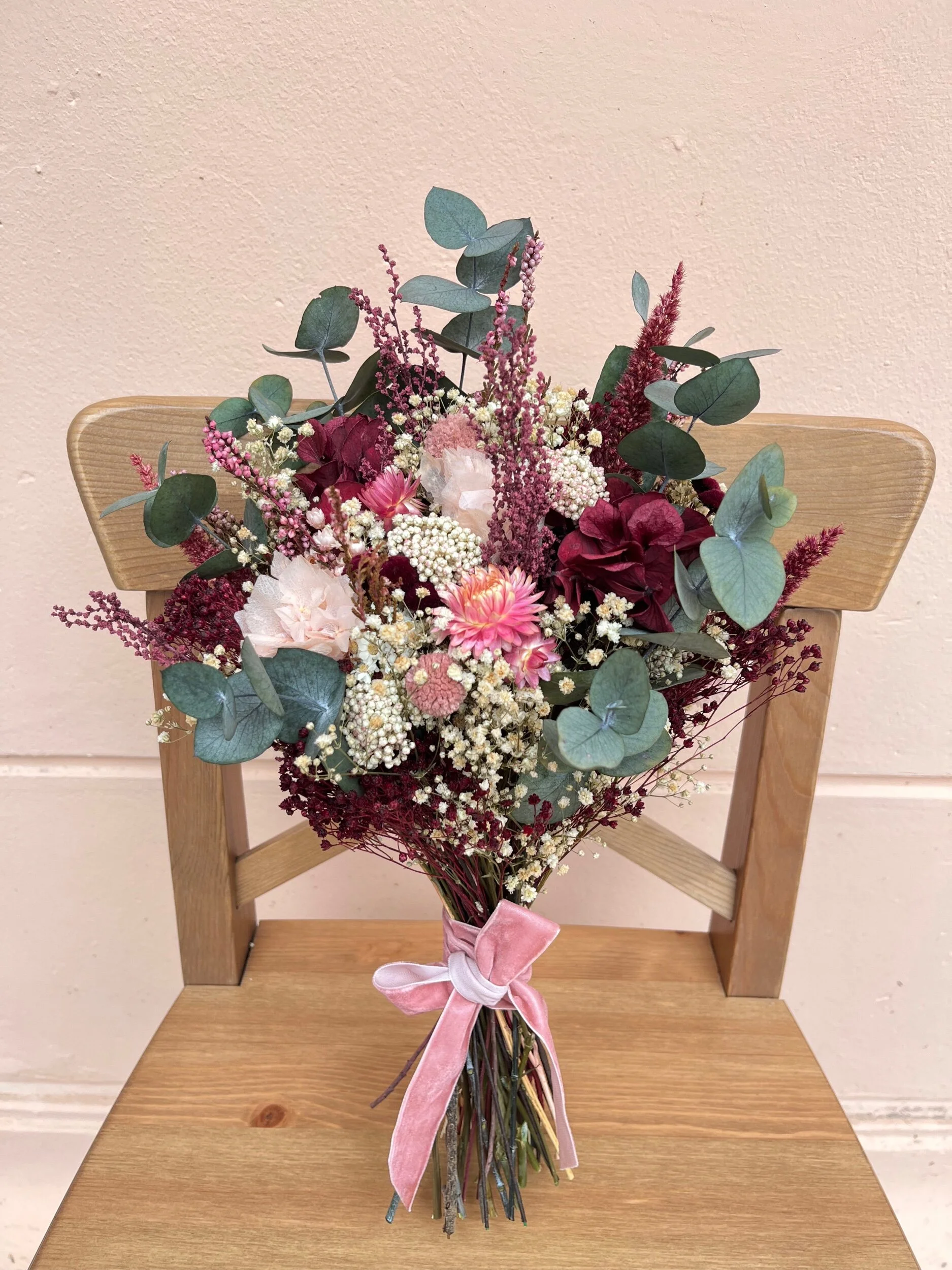 ramos novia flores preservadas