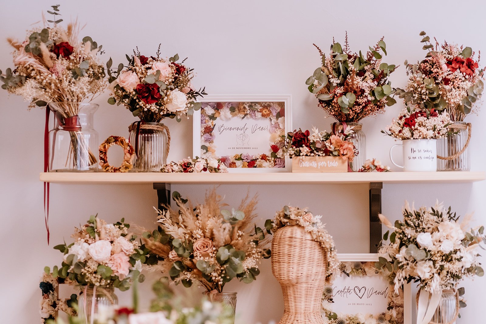 ramos de novia flores preservadas