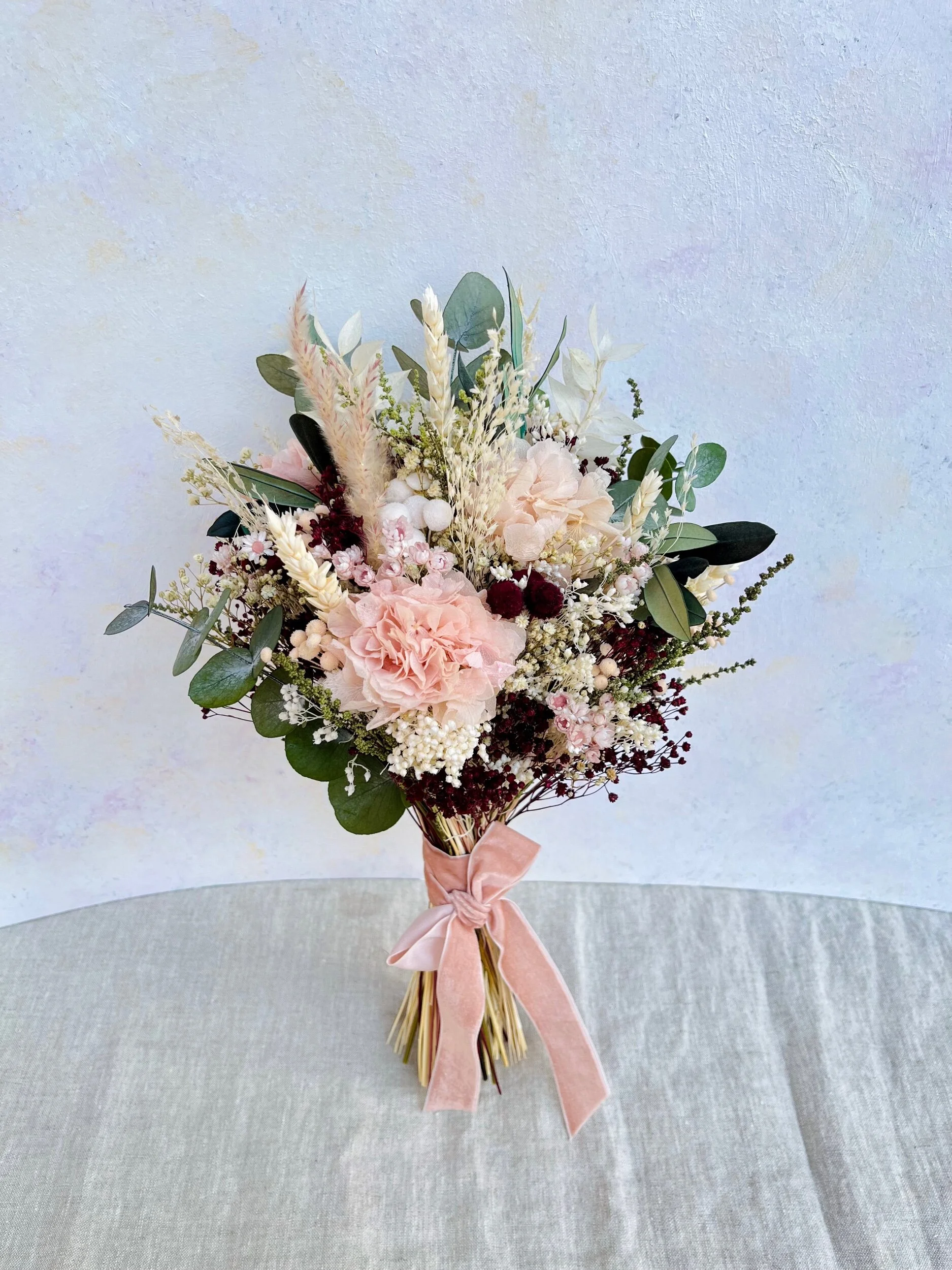 ramos novia flores preservadas