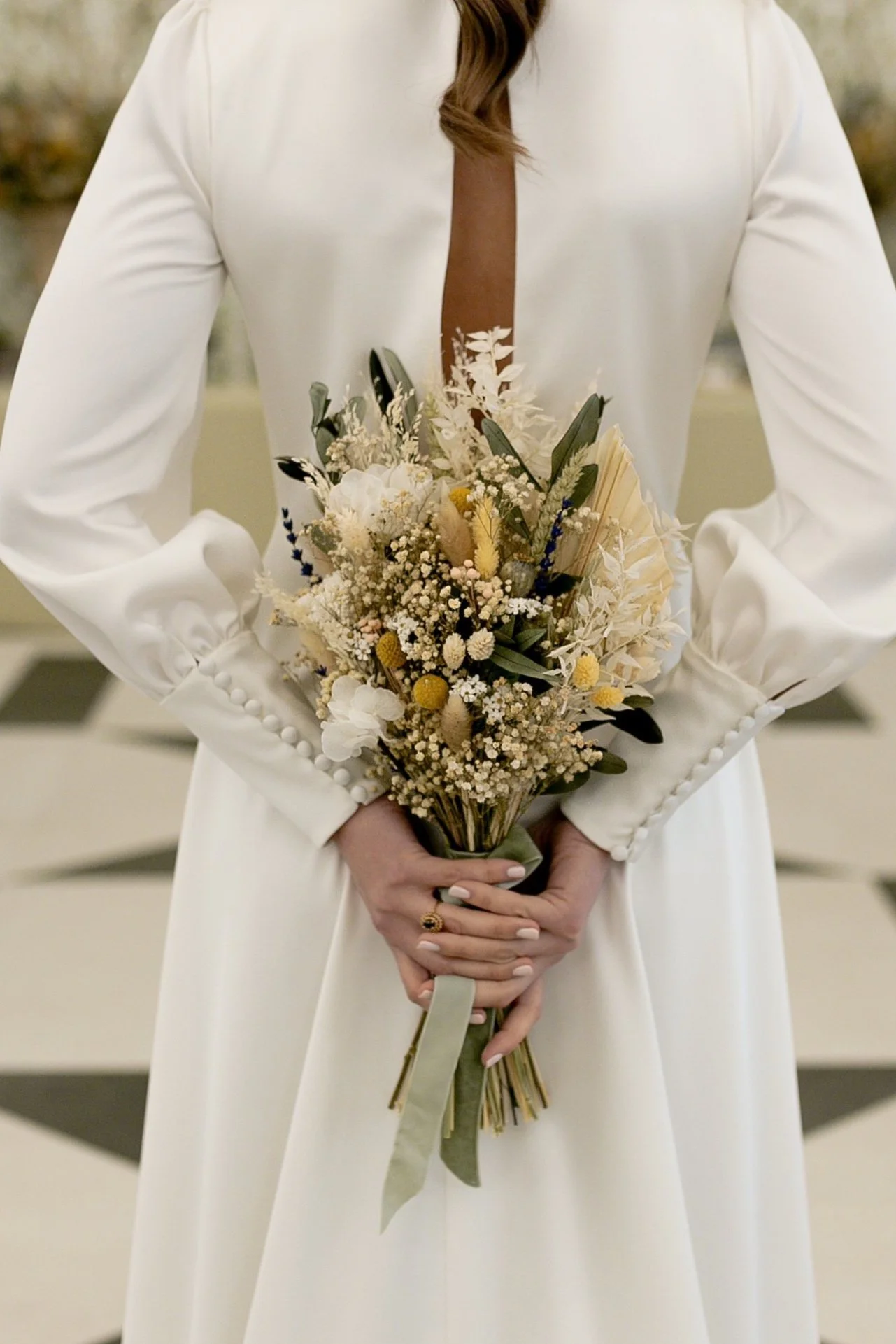 Ramos de novia de flores preservadas en Madrid