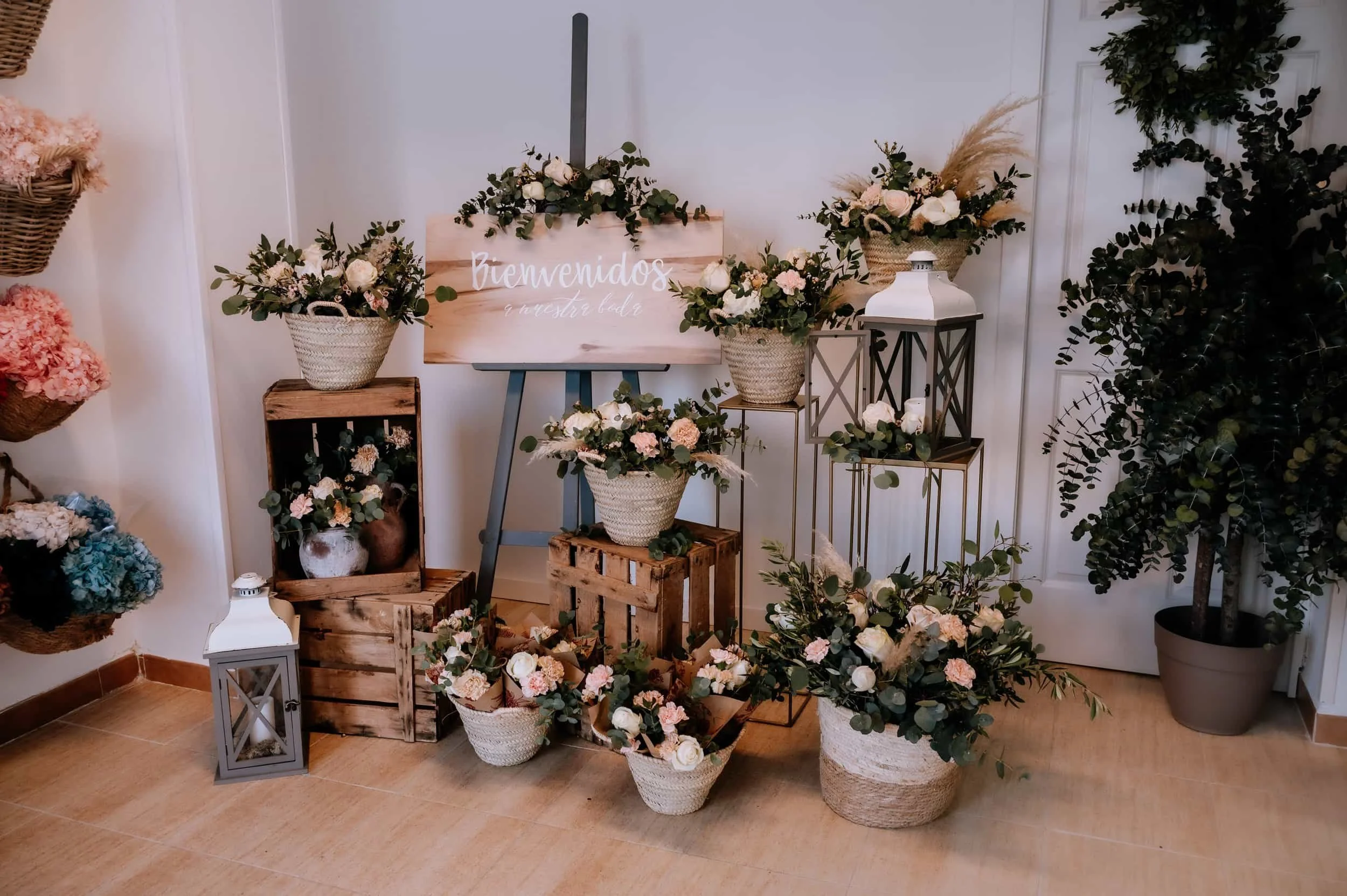  decoración bienvenida para bodas MADRID 