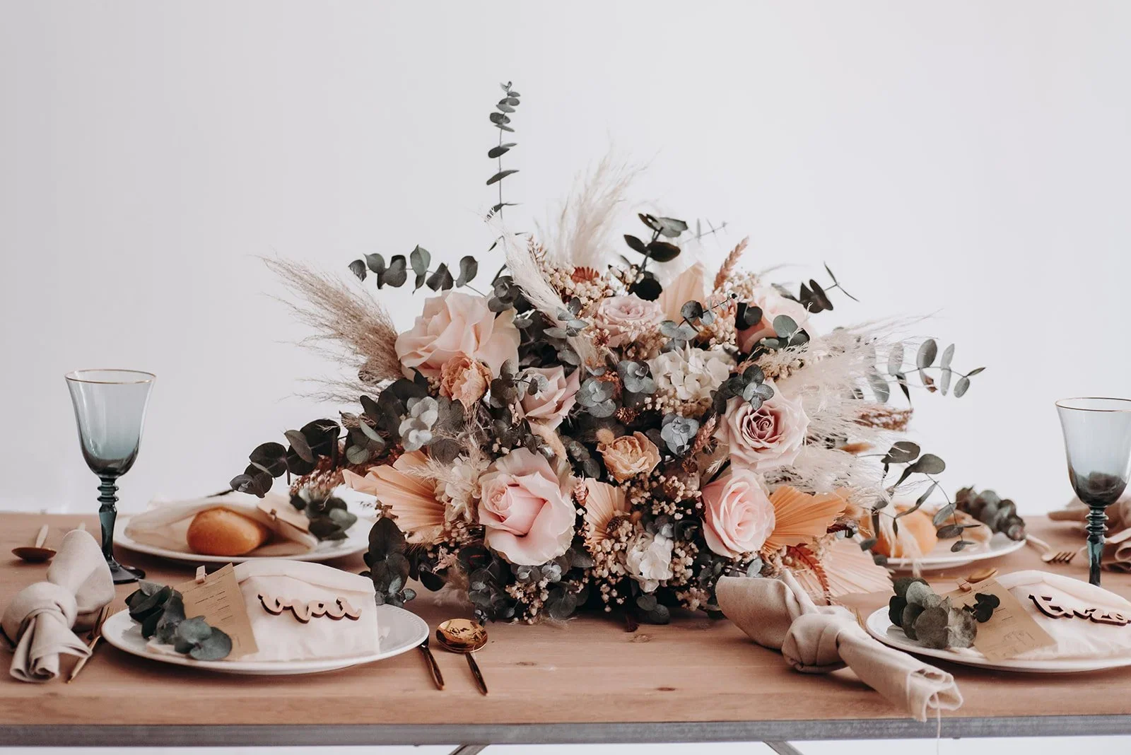  Decoración floral banquete boda floristeria madrid 
