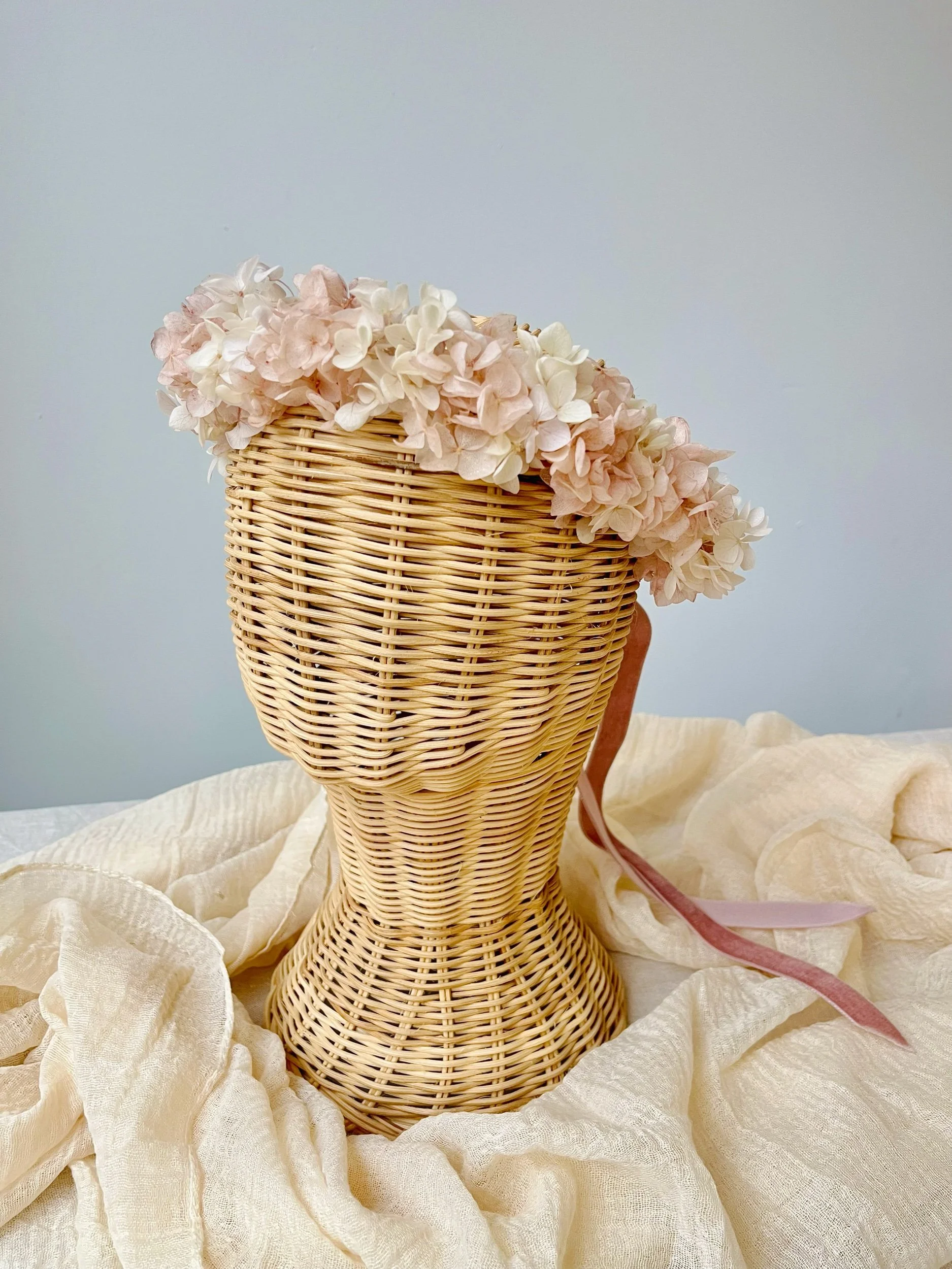 corona comunion flores