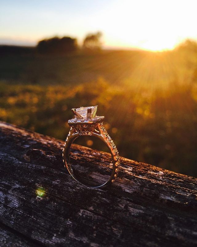 When golden hour catches the light just right ✨💎
.
.
@kayjewelers 📸@sorrel_anne #NeilLaneJewelry #ringoftheday #sunset #springtime #goldenhour