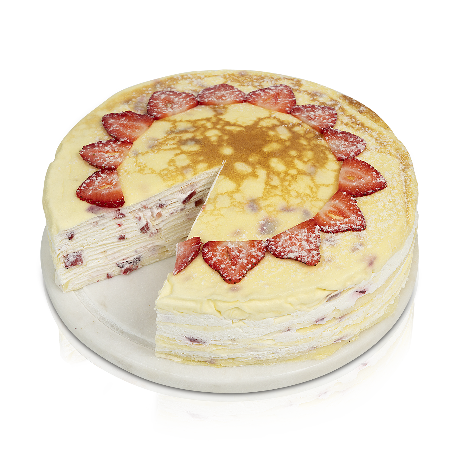 Strawberry Mille Crepes（草莓千层）