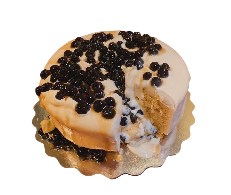Bubble Tea Cake（爆浆珍珠奶茶蛋糕）