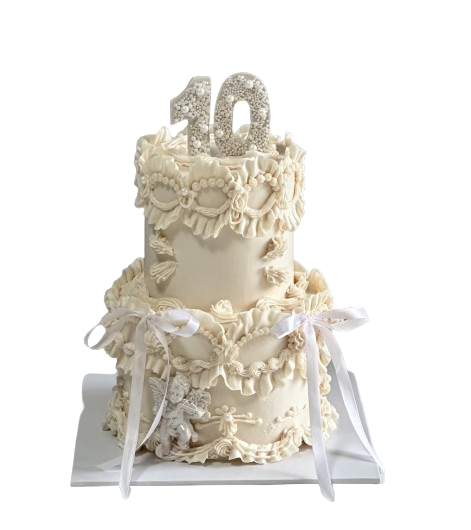 纪念日/婚礼双层蛋糕