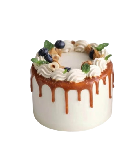 Salty Caramel Cream Cake(焦糖海盐奶油蛋糕）