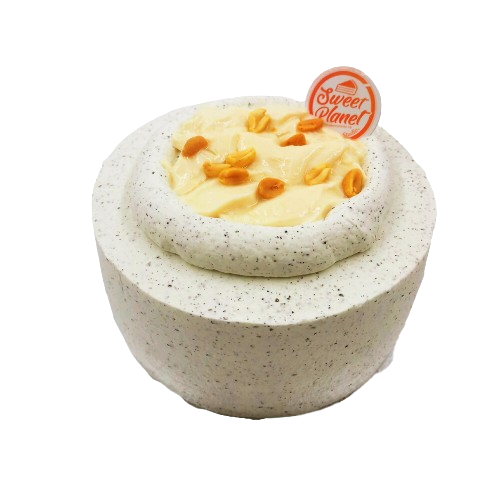 芝麻豆花流心蛋糕