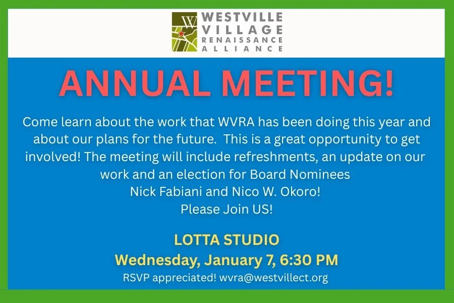 Westville Village Annual Meeting