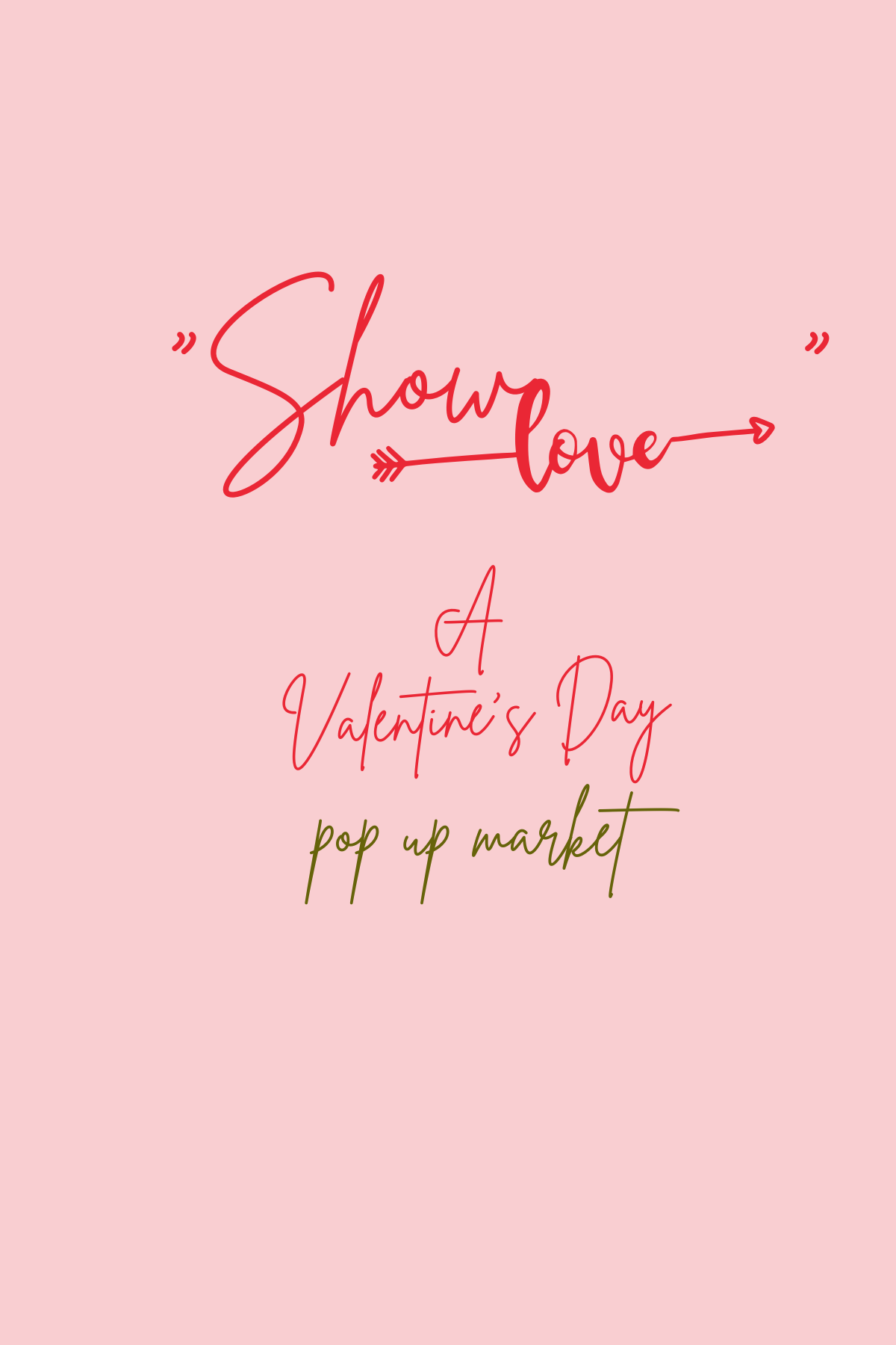 “Show Love” a Westville-Pop Up Market