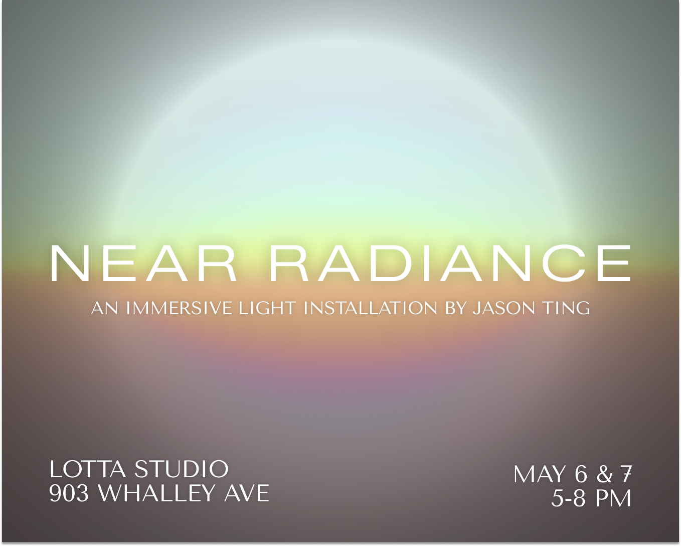 ArtWalk - Projection Art installation by Jason Ting. Day 2