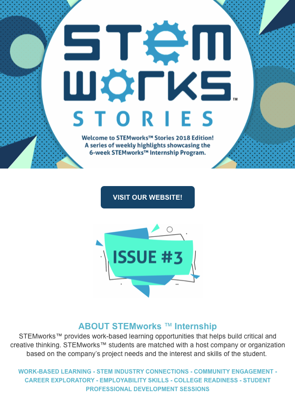 STEMworks™ Stories e-newsletter - Issue 3