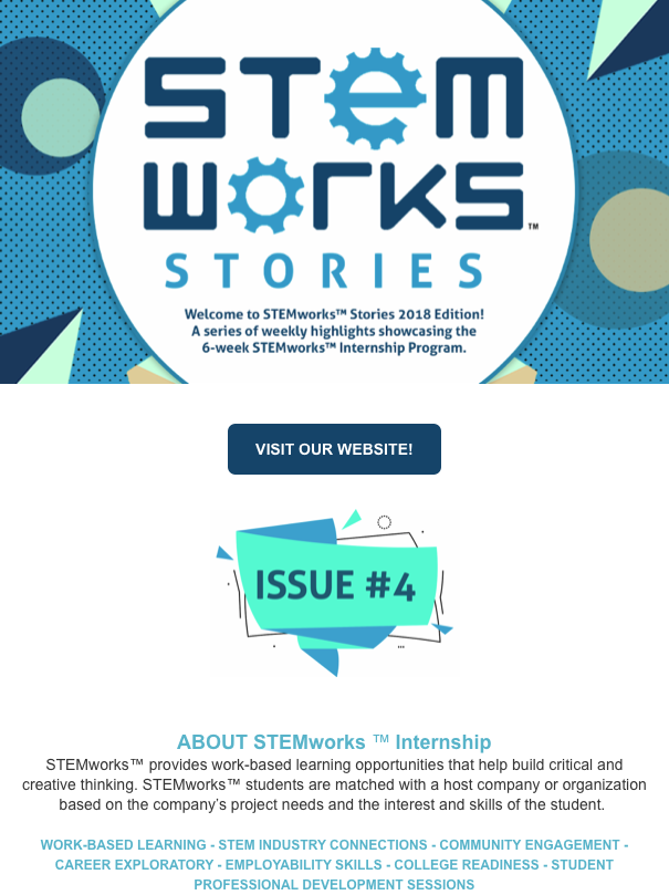 STEMworks™ Stories e-newsletter - Issue 4
