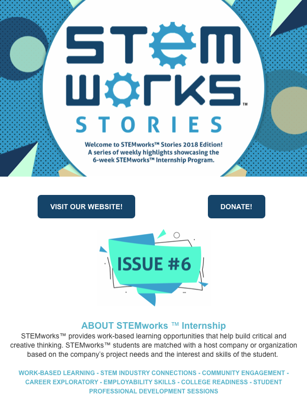  STEMworks™ Stories e-newsletter - Issue 6