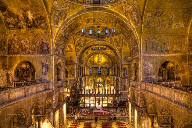 Choir lofts at St. Mark’s Basilica, Venice