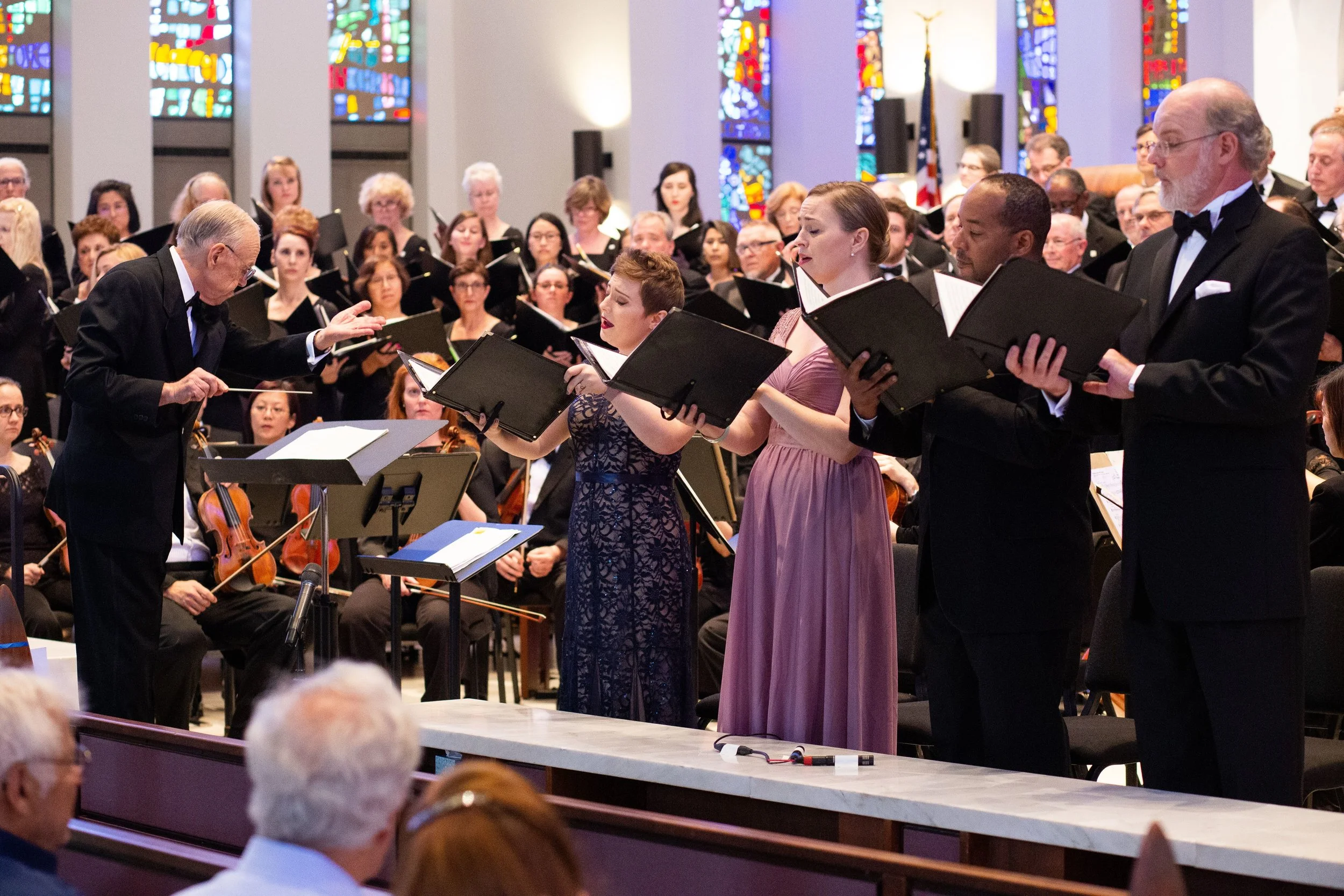 May 2019, soloists Crossley Danielle Hawn, Kristen Dubenion-Smith, Norman Shankle & Kerry Wilkerson