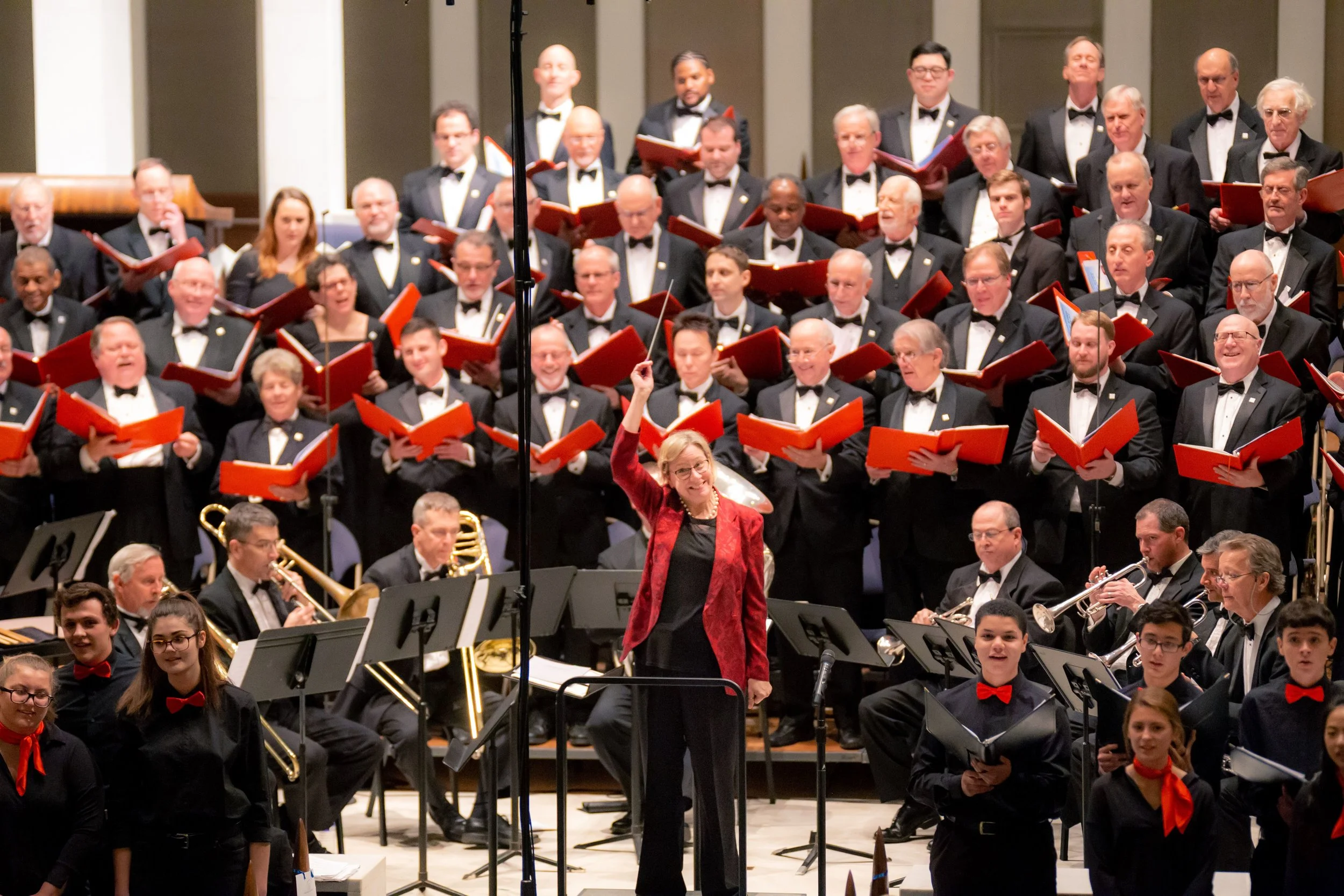 January 2019, guest conductor Gretchen Kuhrmann