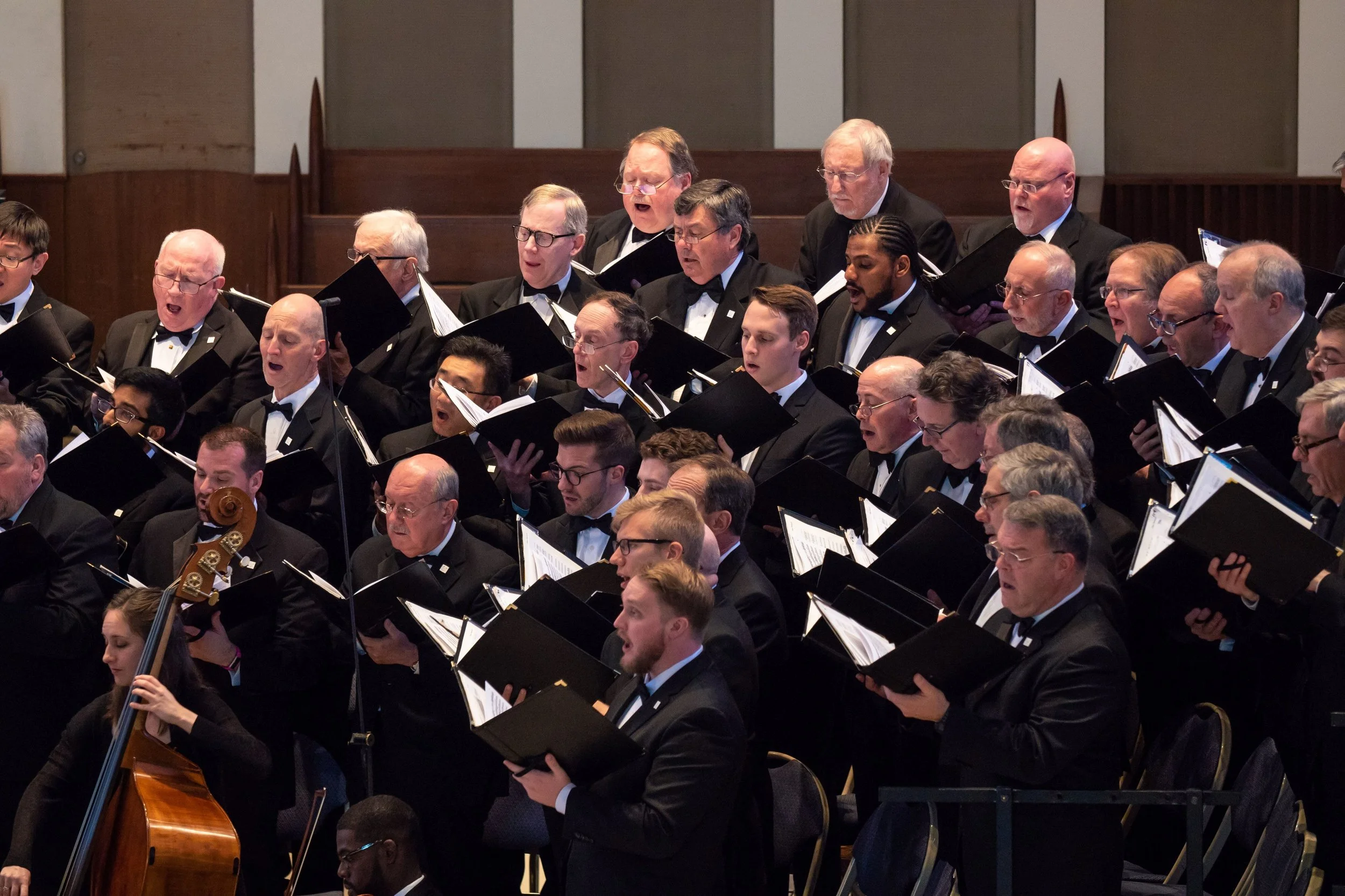 April 2018, tenors & basses