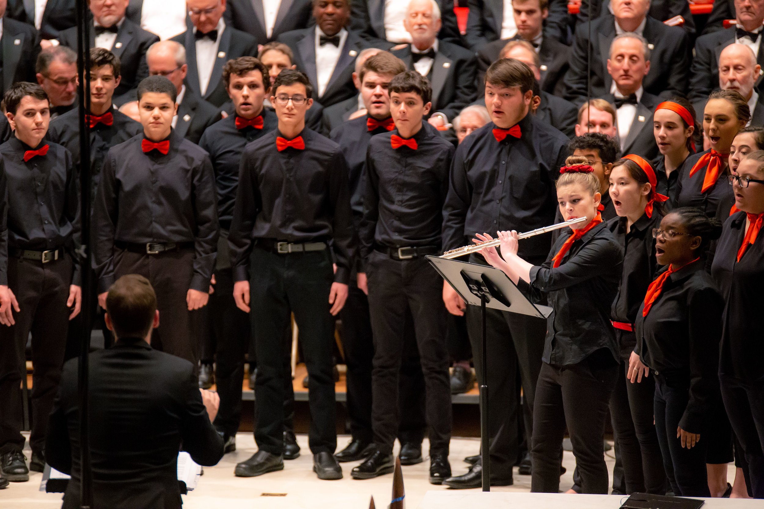 January 2019, "Partner in Song" West Springfield High School Madrigals